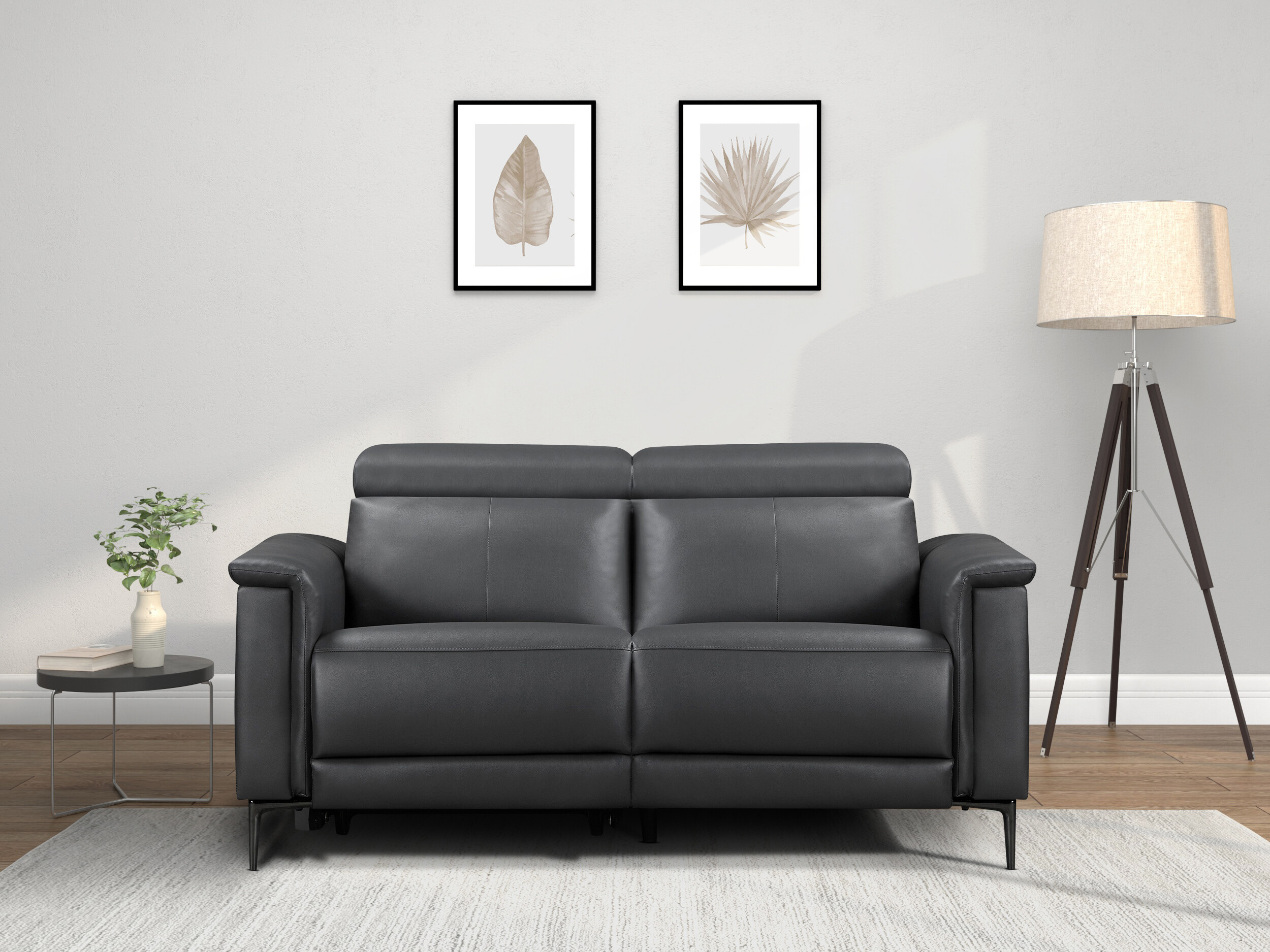 Canapea recliner Evamare 107 (Gri)