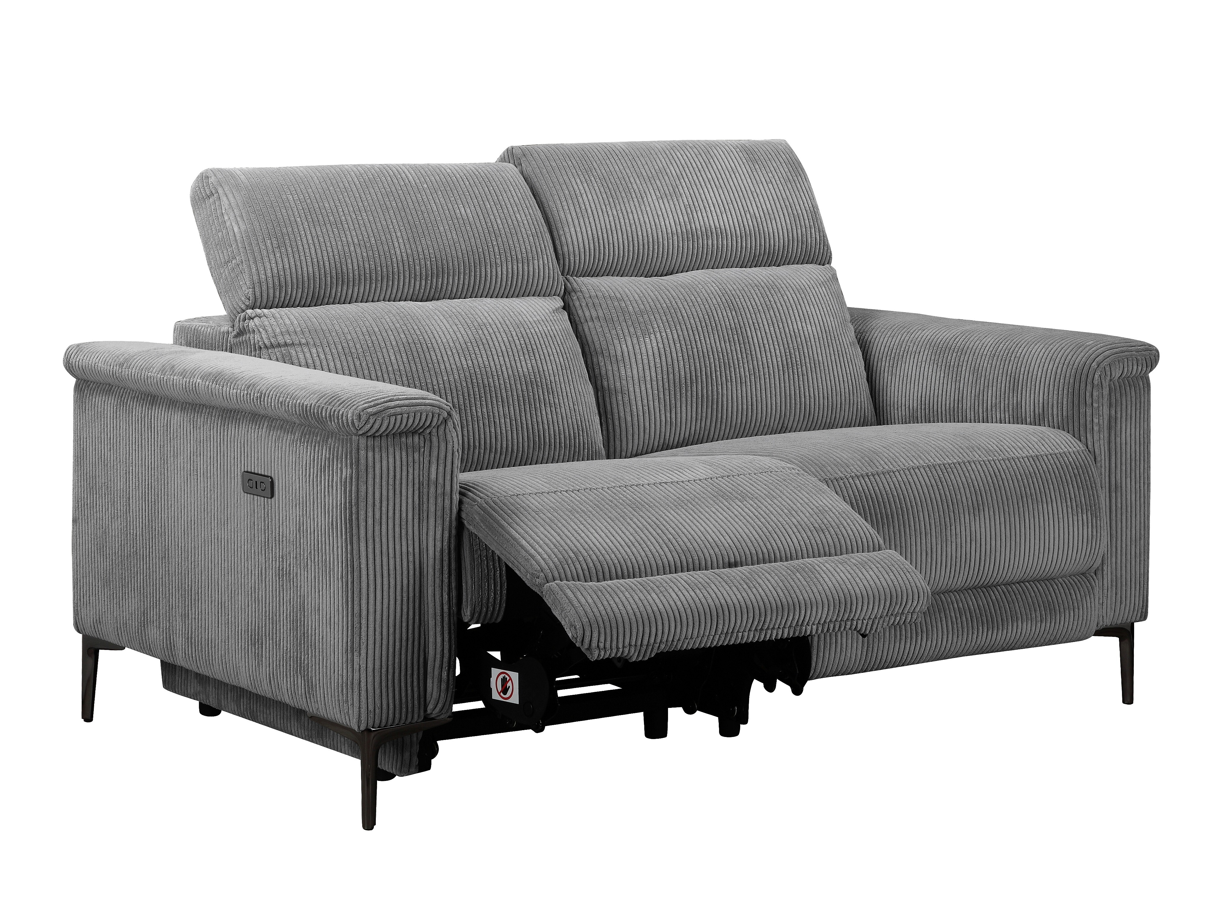 Canapea recliner Evamare 107 (Gri)