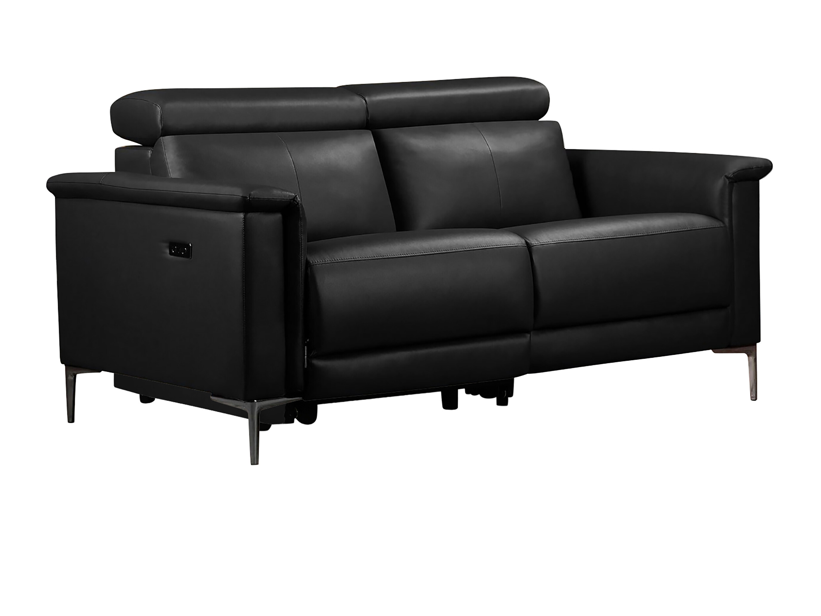 Canapea recliner Evamare 107 (Negru)