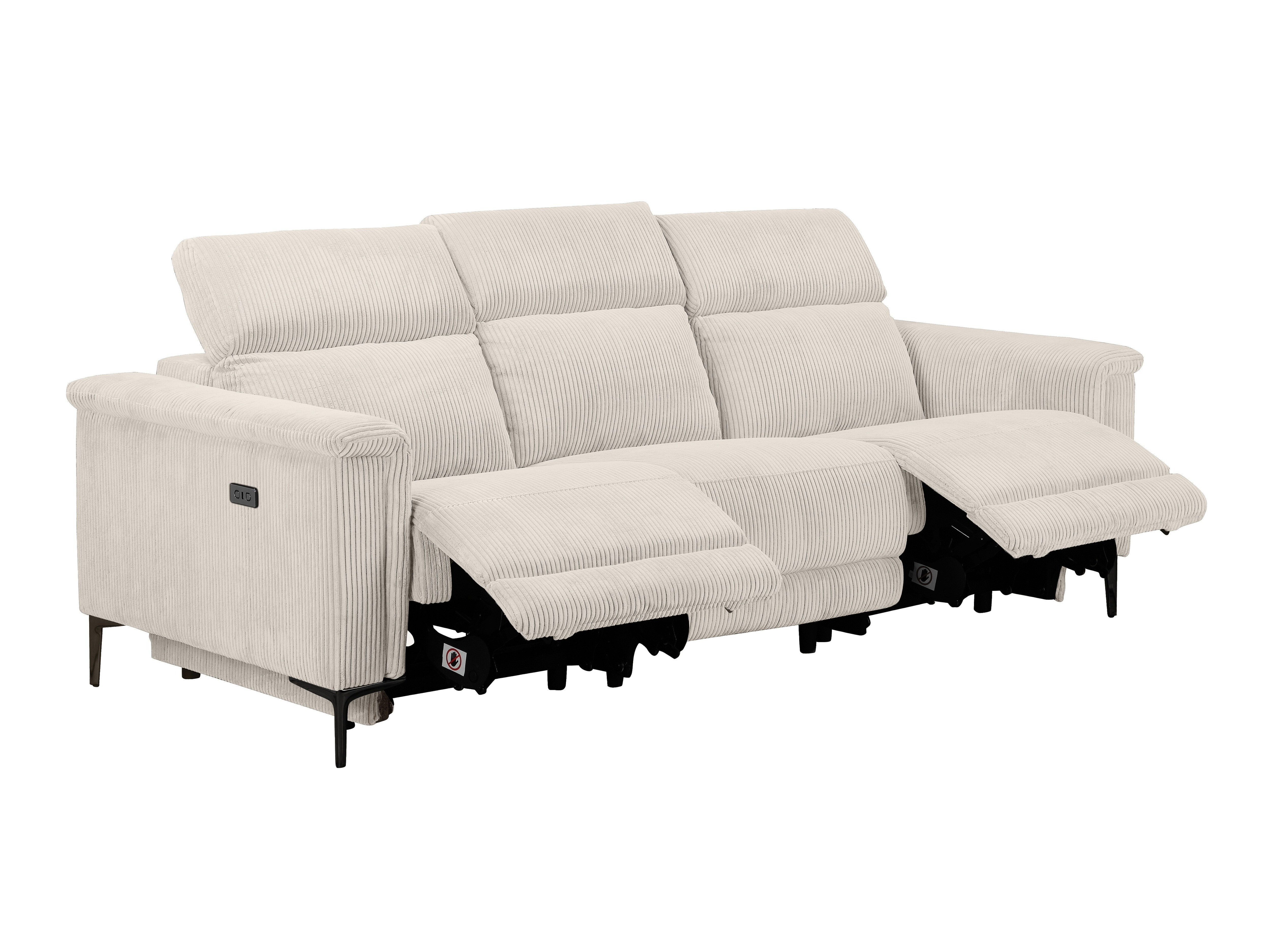 Canapea recliner Evamare 103 (Crem)