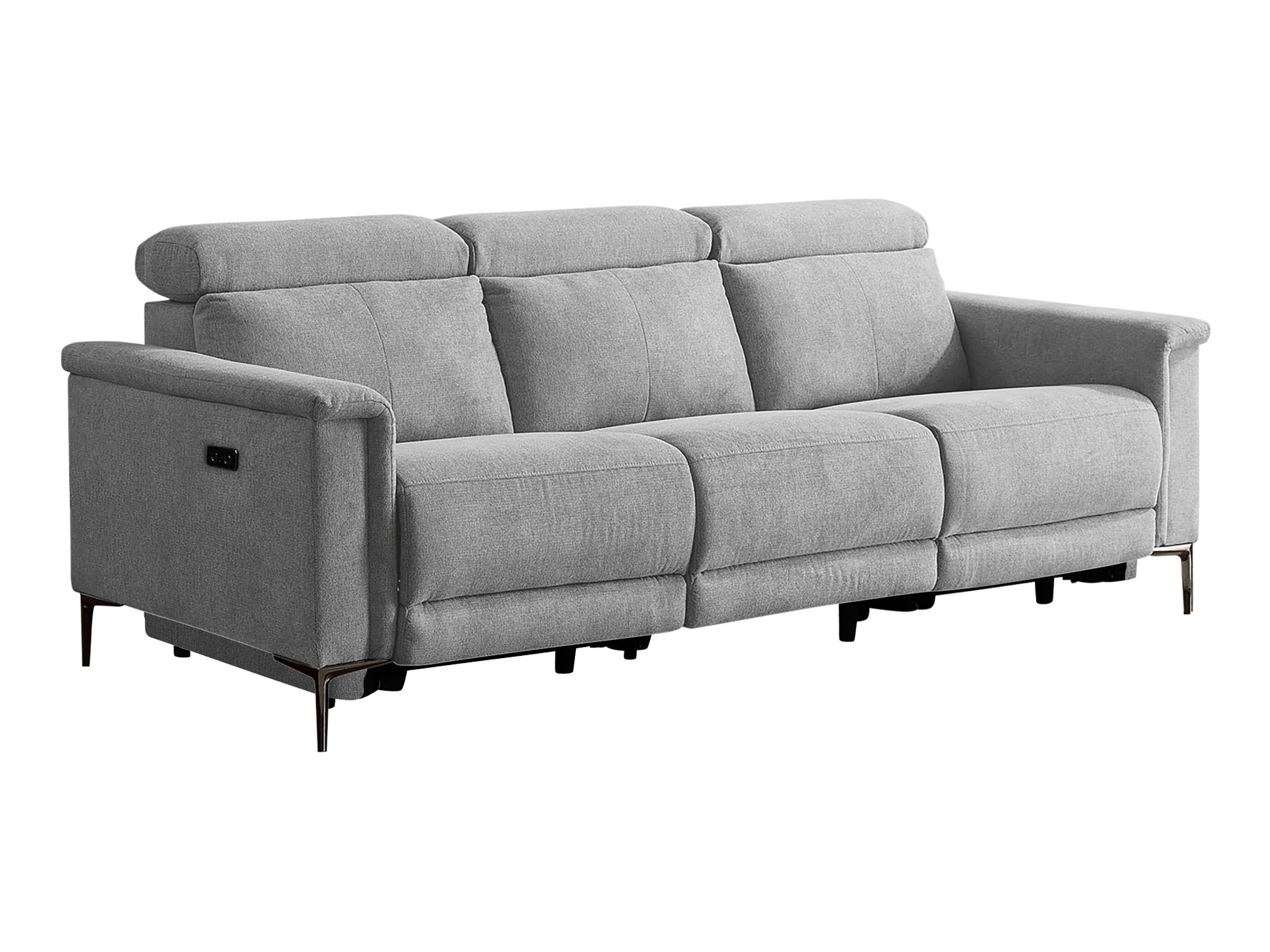 Canapea recliner Evamare 103 (Gri deschis)