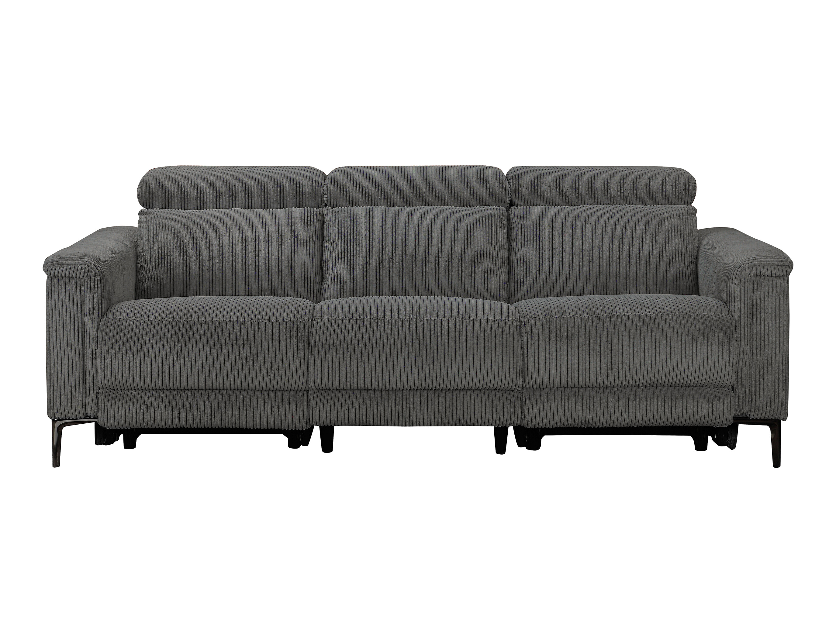 Canapea recliner Evamare 103 (Gri inchis)