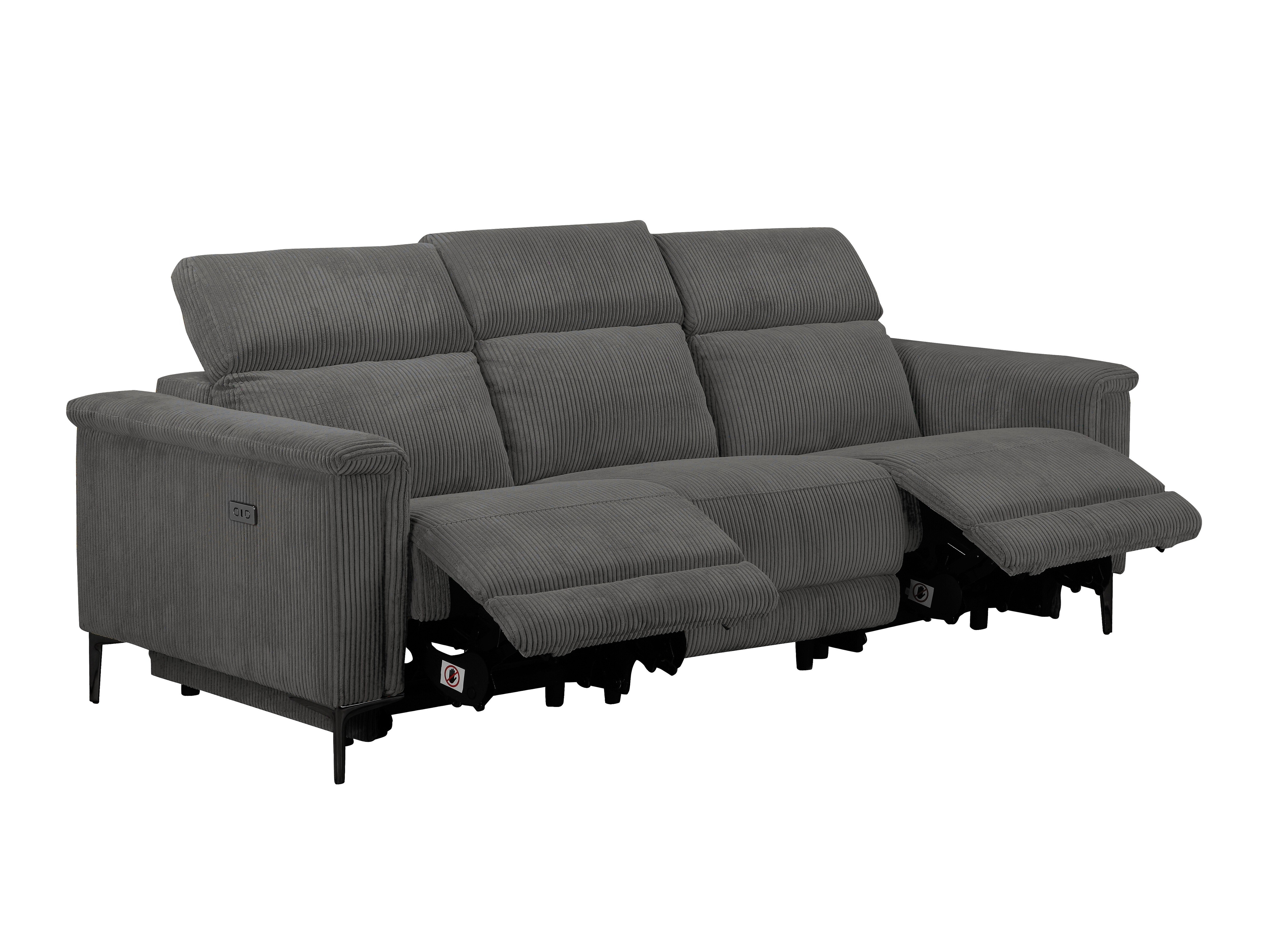Canapea recliner Evamare 103 (Gri inchis)