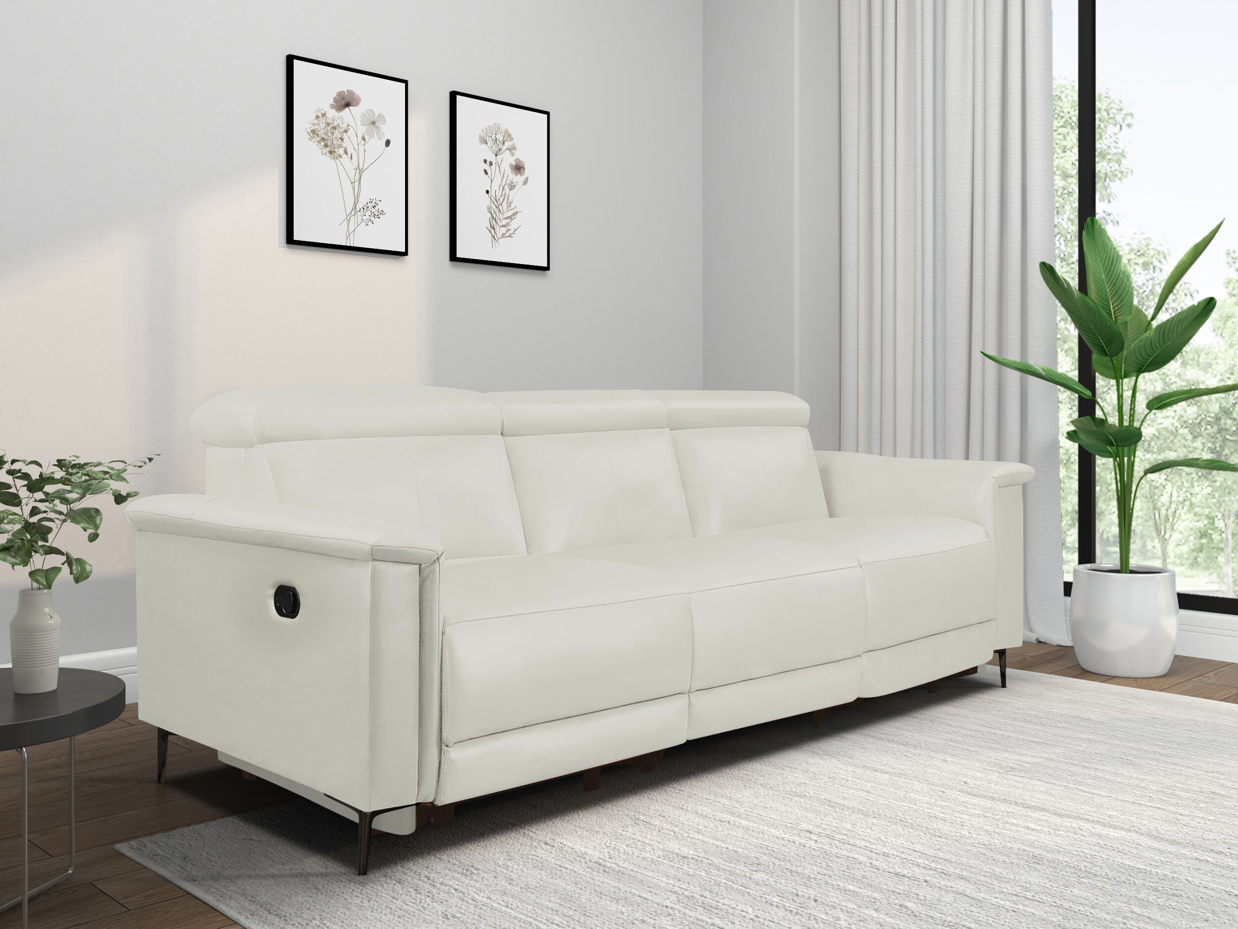 Canapea recliner Evamare 104 (Crem)