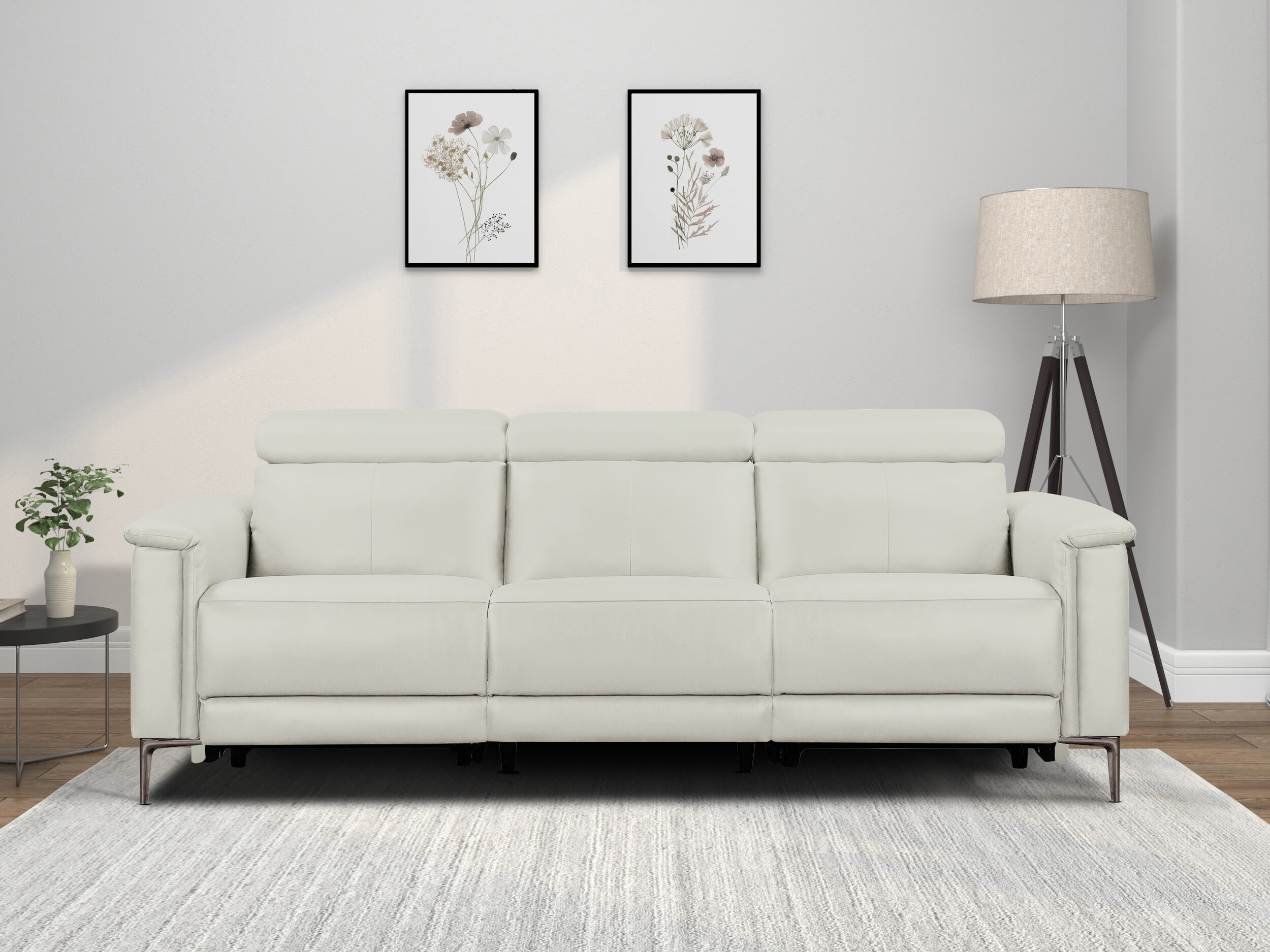 Canapea recliner Evamare 104 (Crem)