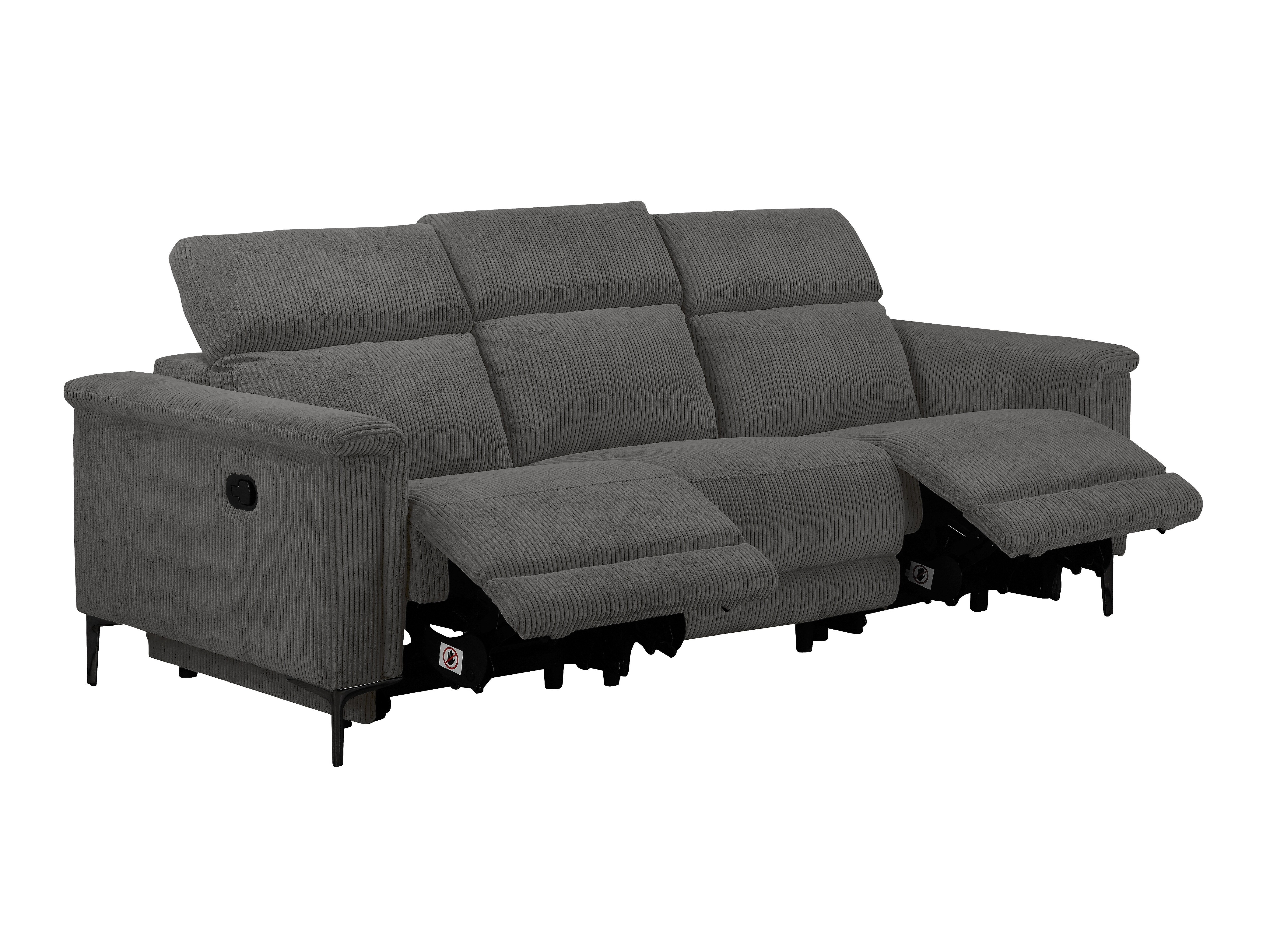 Canapea recliner Evamare 104 (Gri inchis)