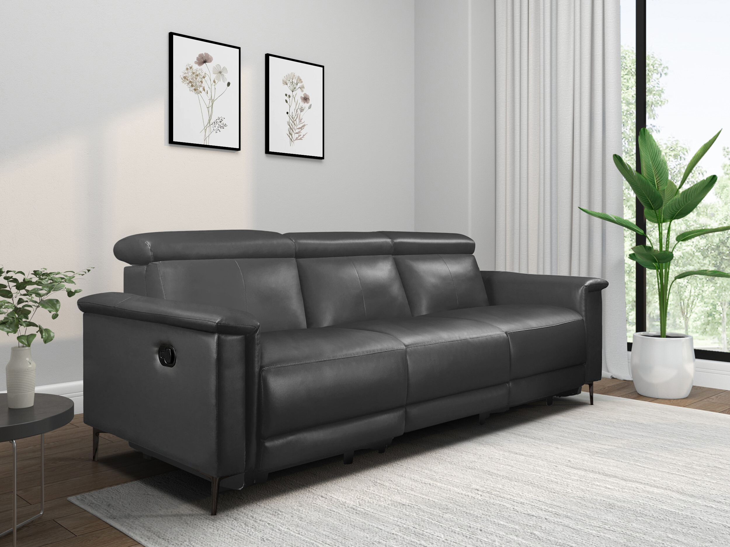 Canapea recliner Evamare 104 (Gri)