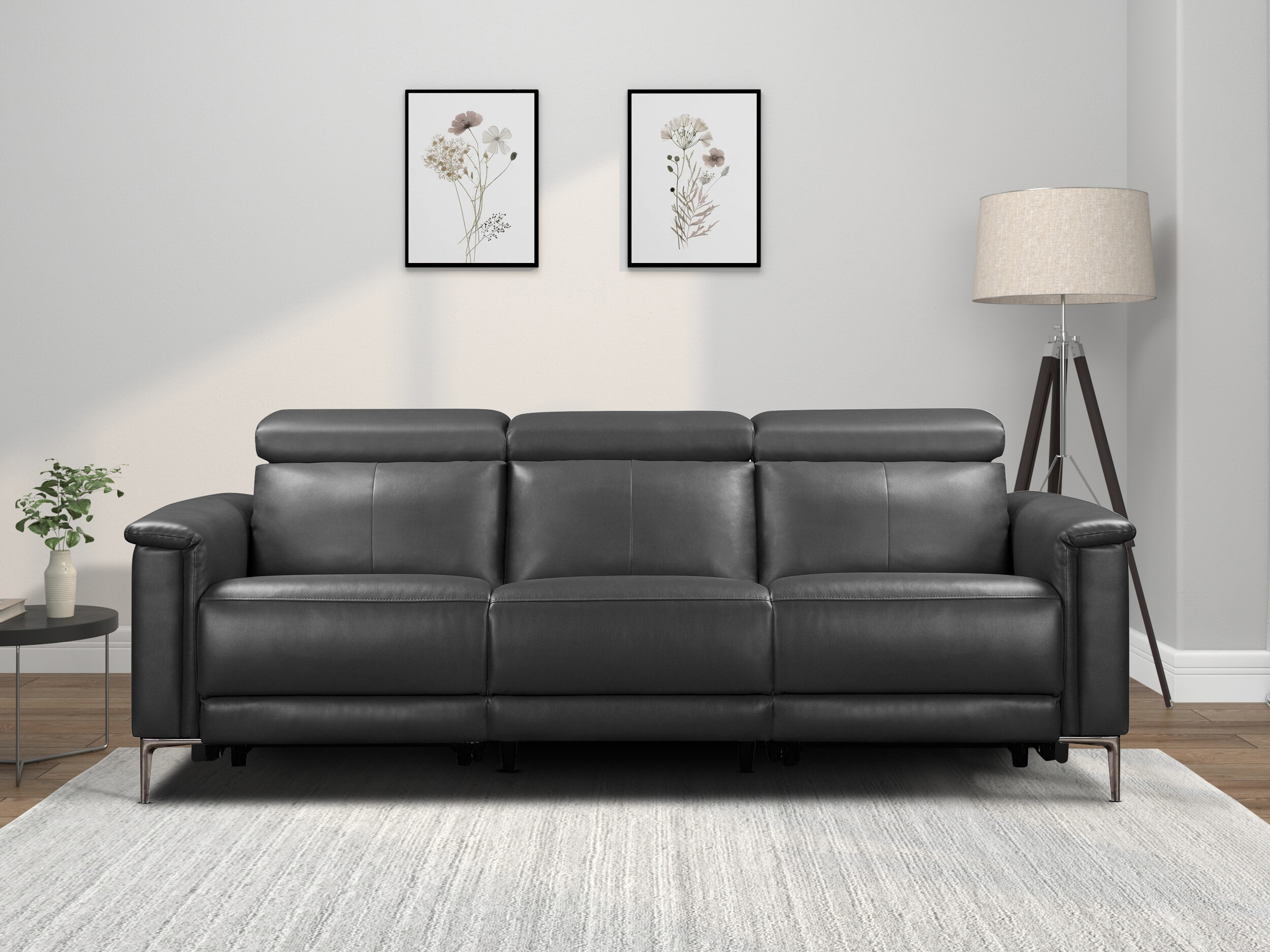 Canapea recliner Evamare 104 (Gri)