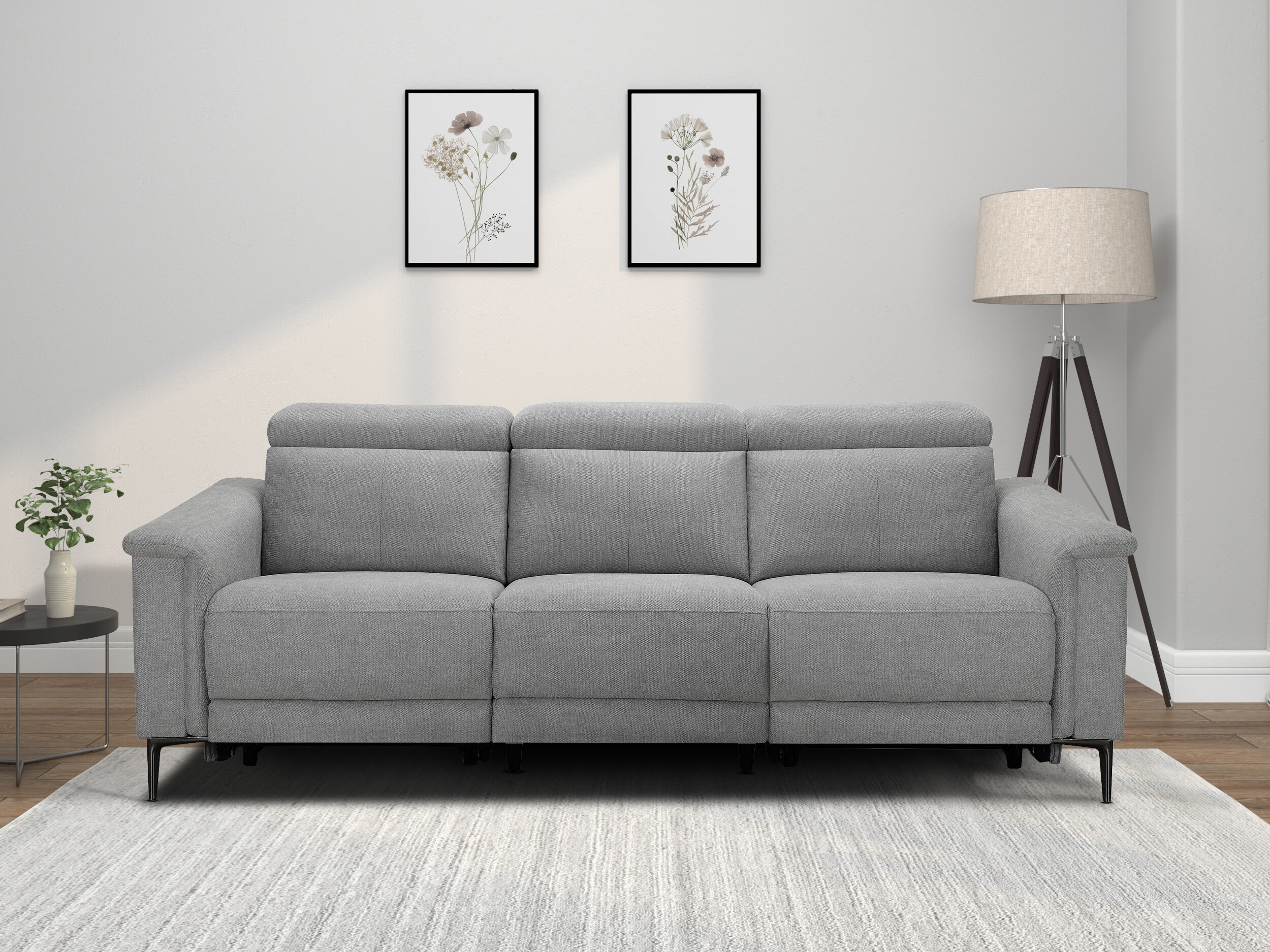 Canapea recliner Evamare 104 (Gri)