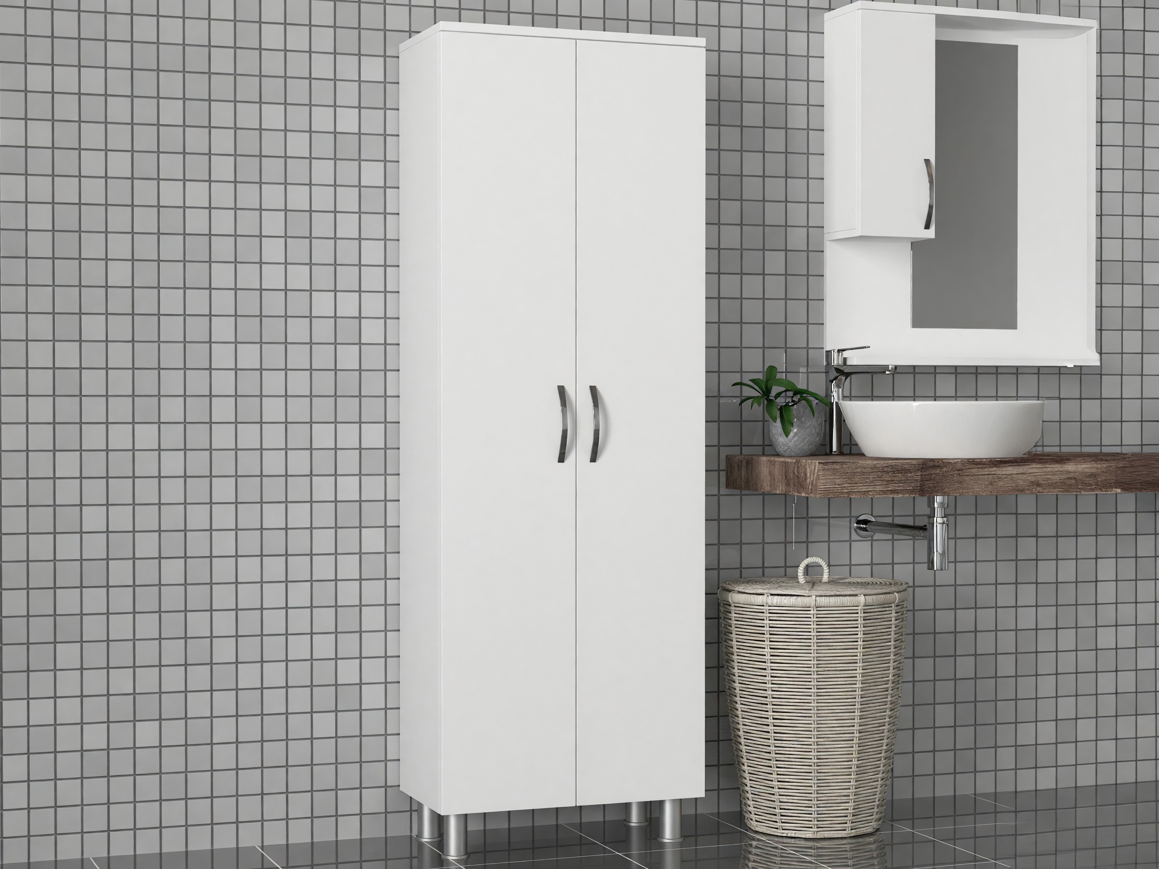 Cabinet de baie neancorat Kailua 2075