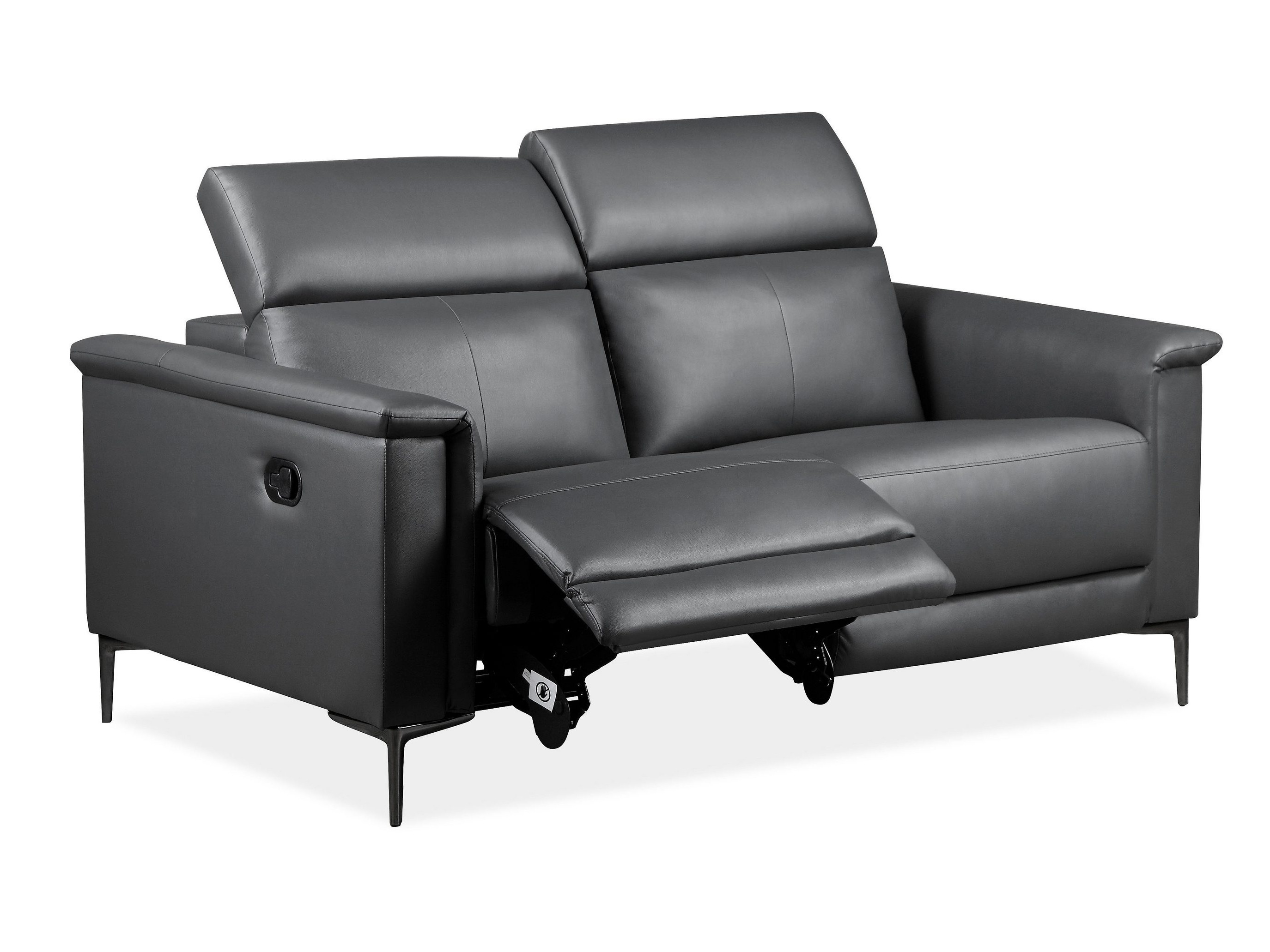 Canapea recliner Evamare 100 (Gri inchis)