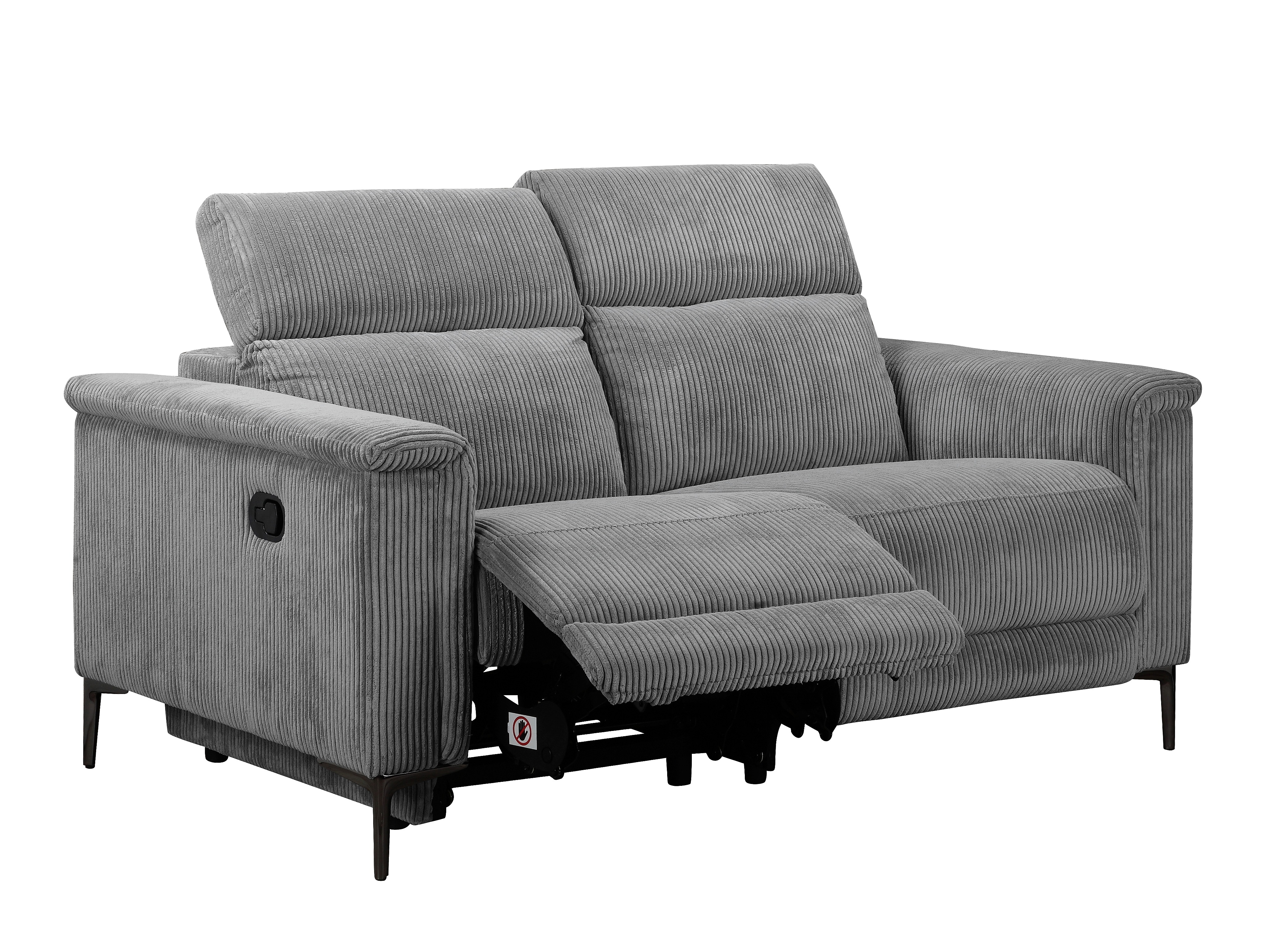 Canapea recliner Evamare 100 (Gri)