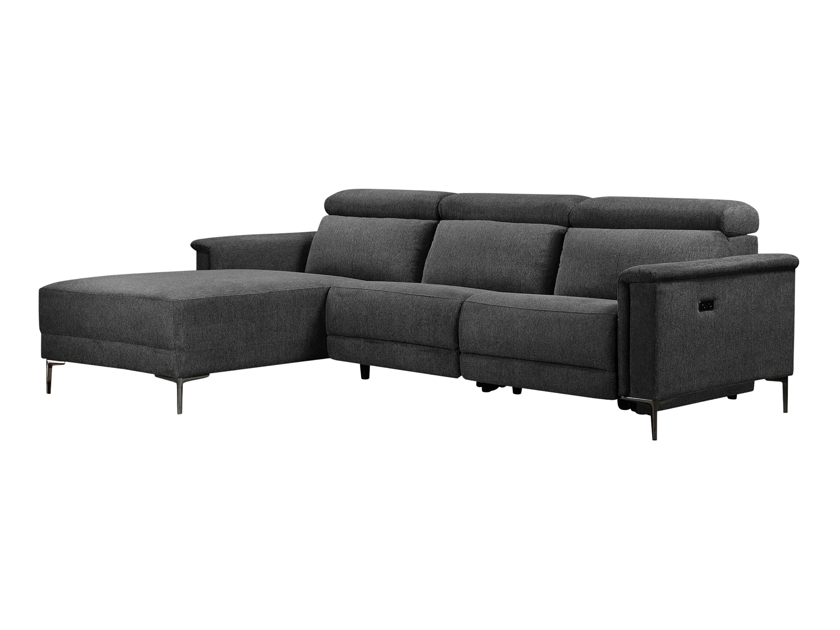 Colțar cu recliner Evamare 105 (Antracit)