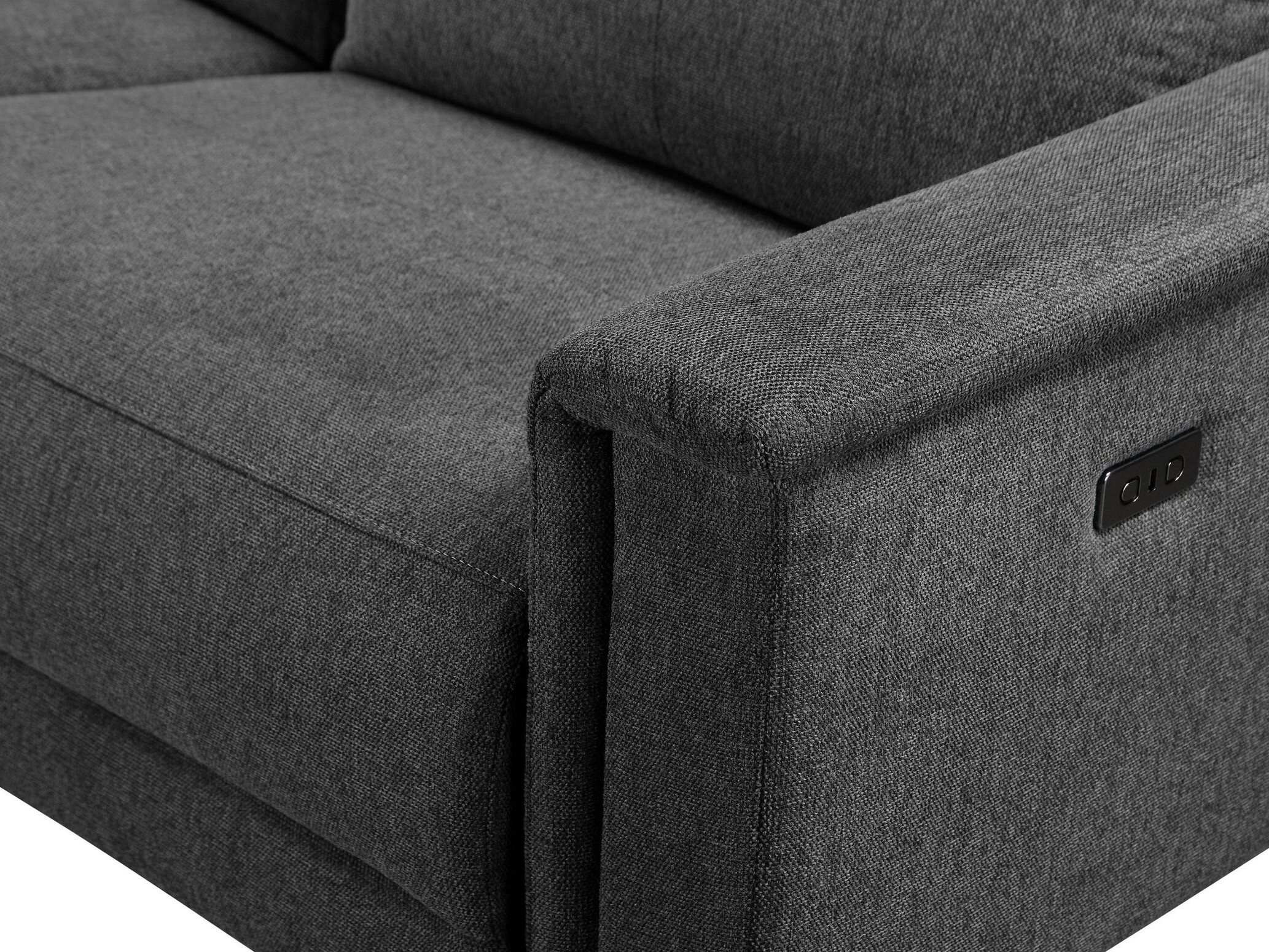 Colțar cu recliner Evamare 105 (Antracit)