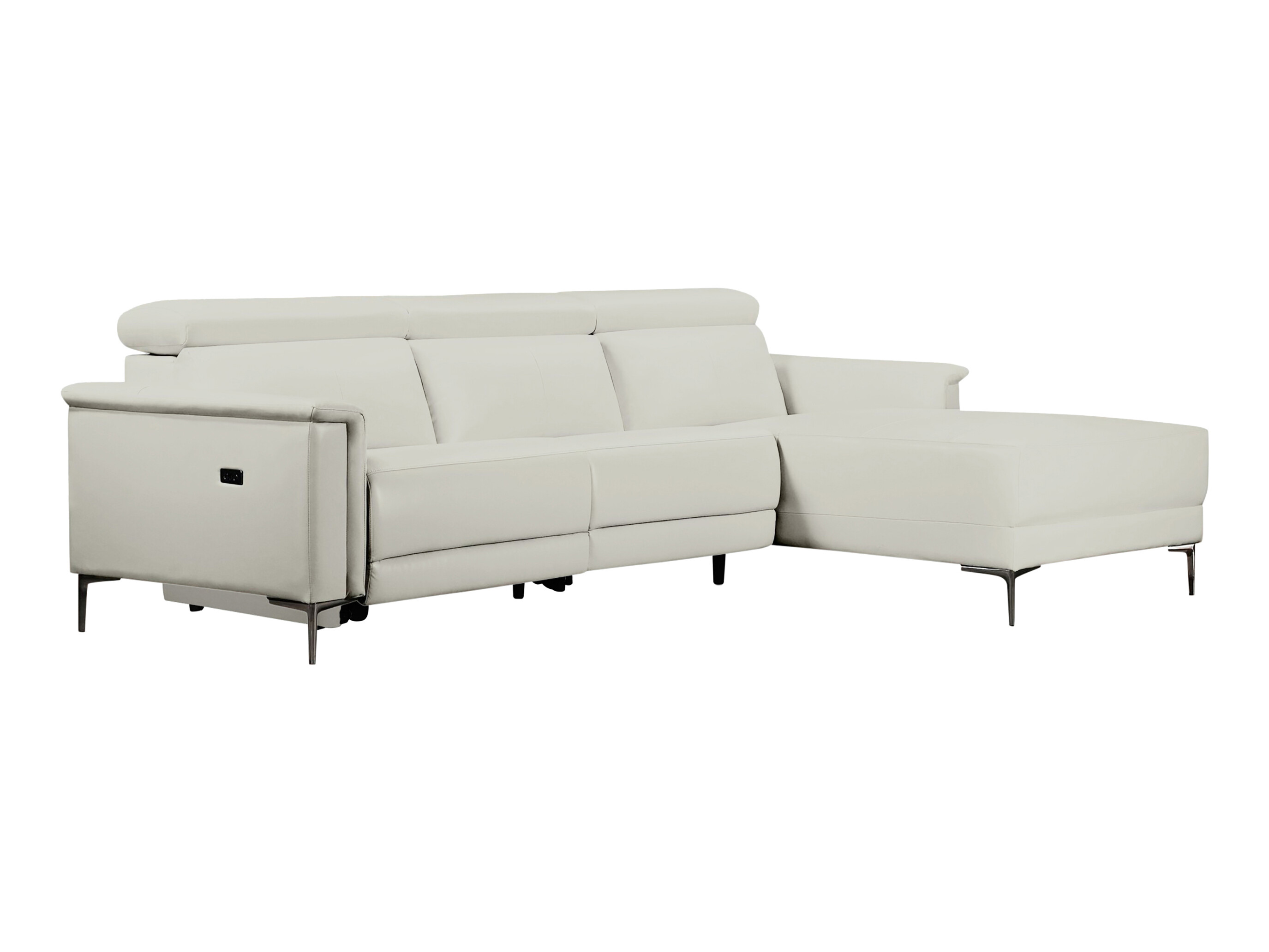 Colțar cu recliner Evamare 105 (Crem)