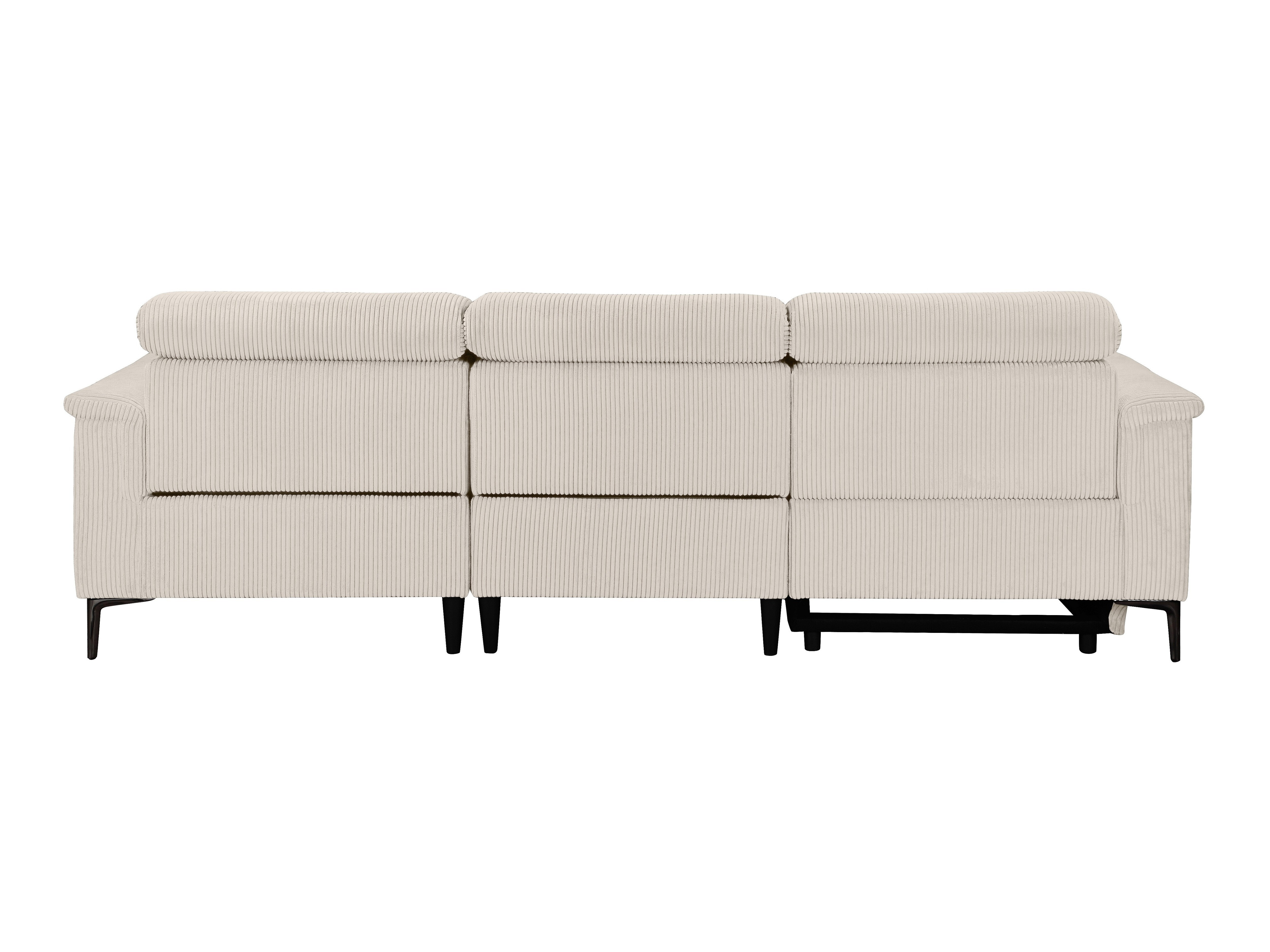 Colțar cu recliner Evamare 105 (Crem)