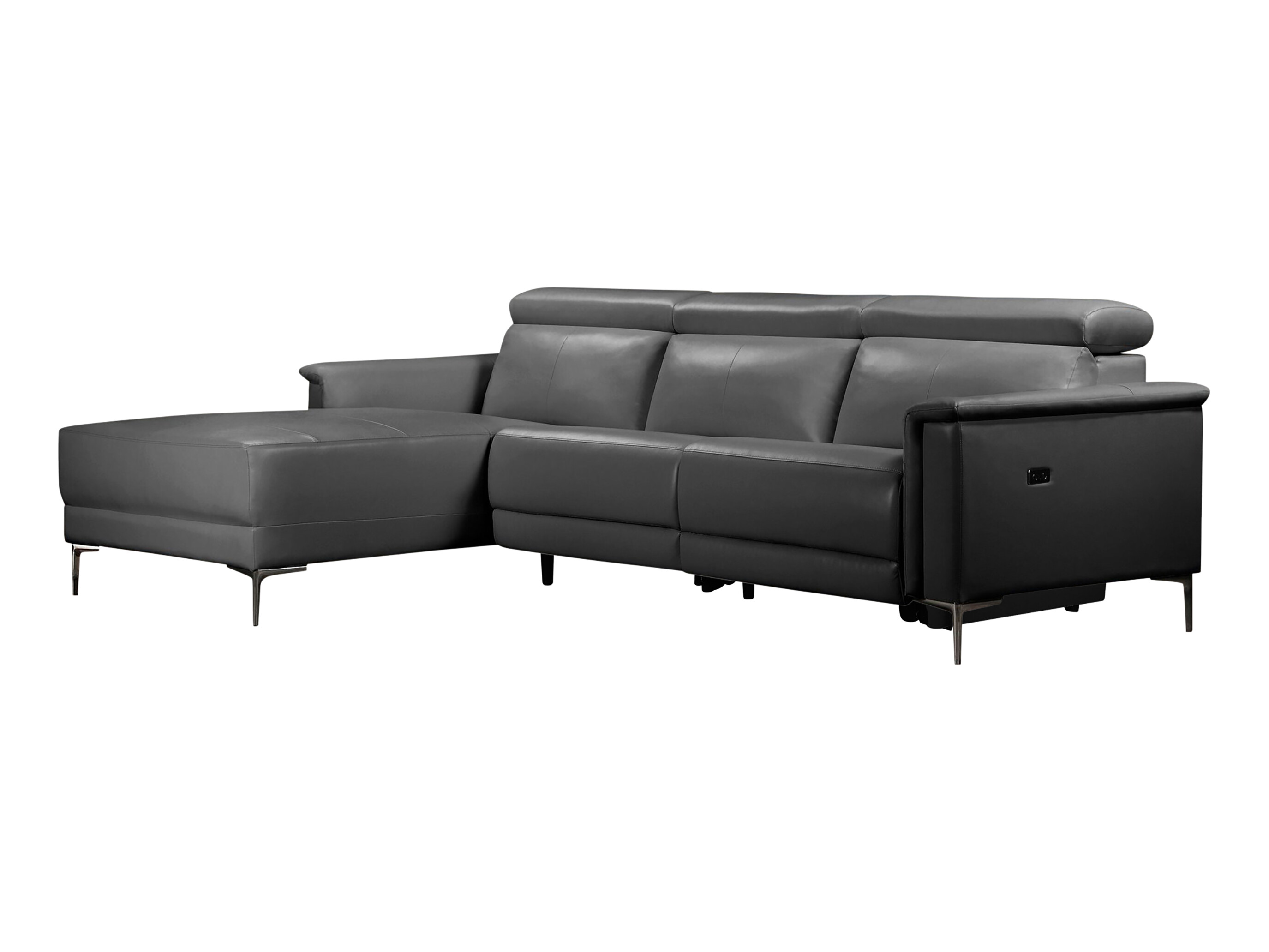 Colțar cu recliner Evamare 105 (Gri)
