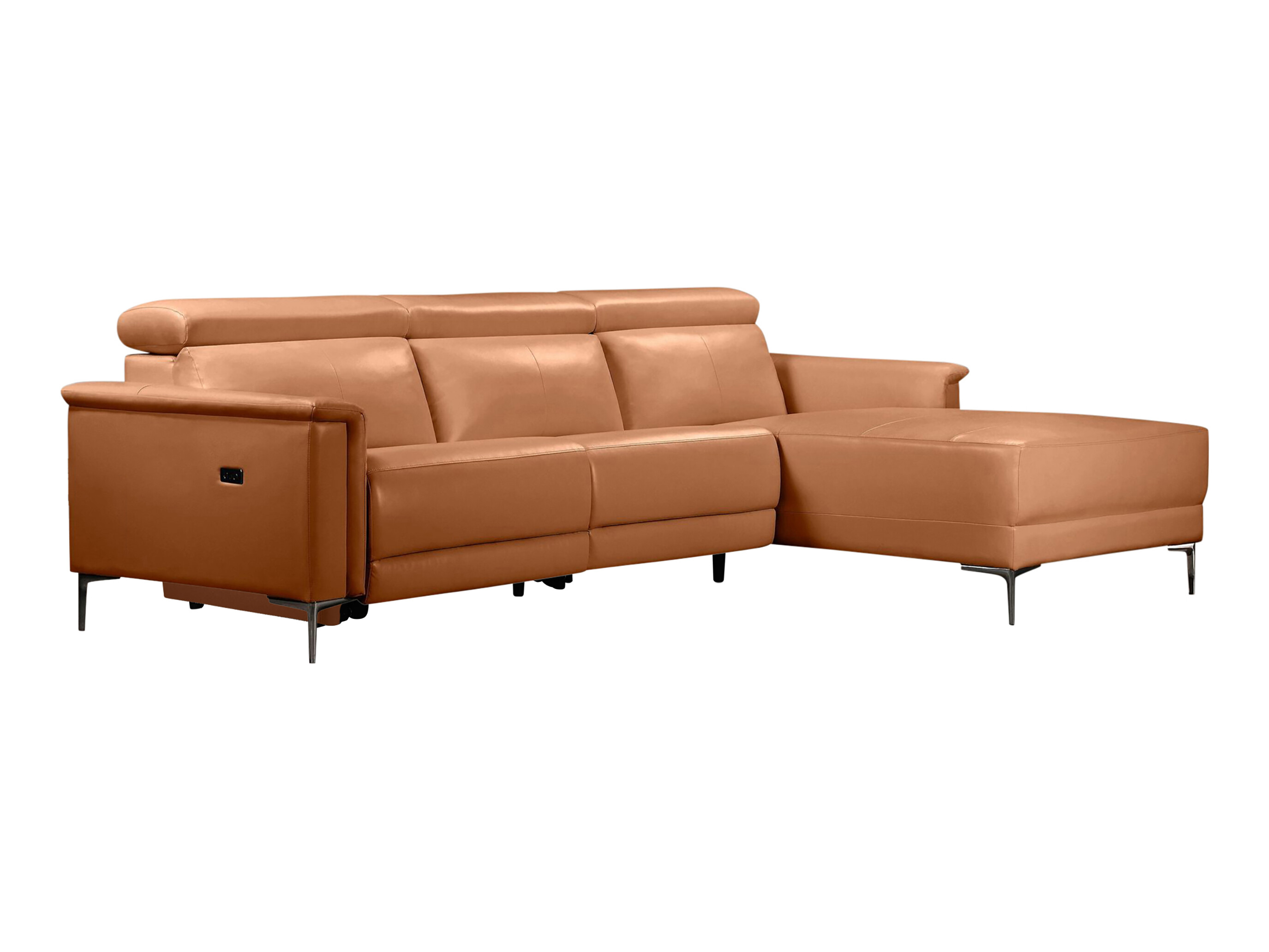Colțar cu recliner Evamare 105 (Maro)
