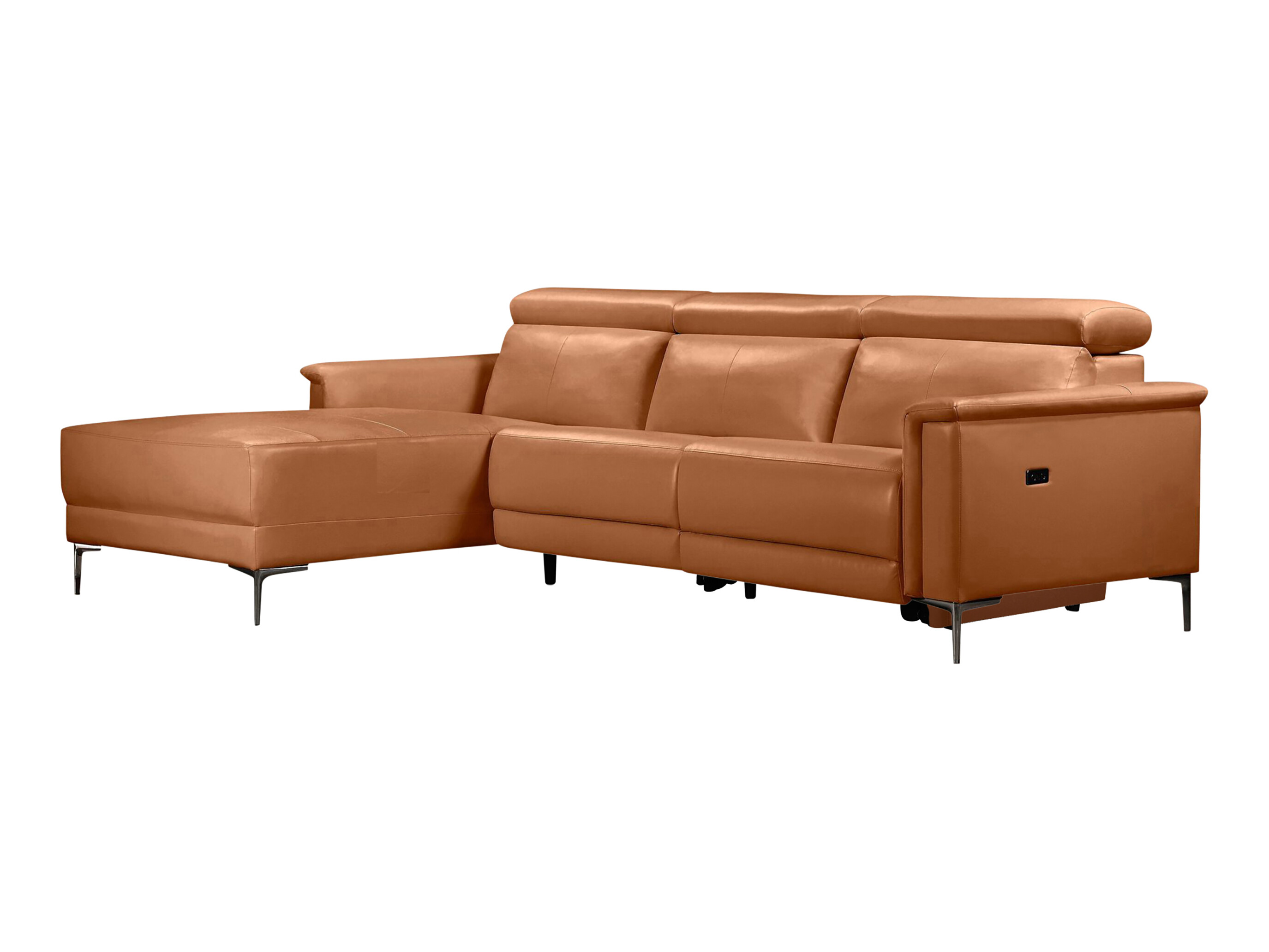 Colțar cu recliner Evamare 105 (Maro)