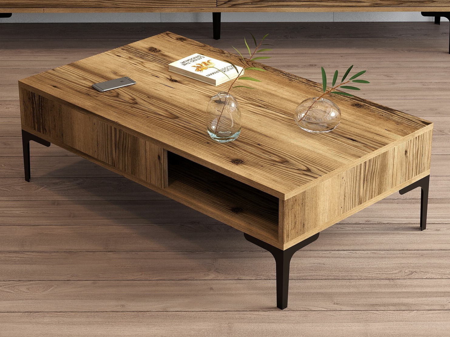 Măsuță de cafea Kailua 1239 (Nuc)