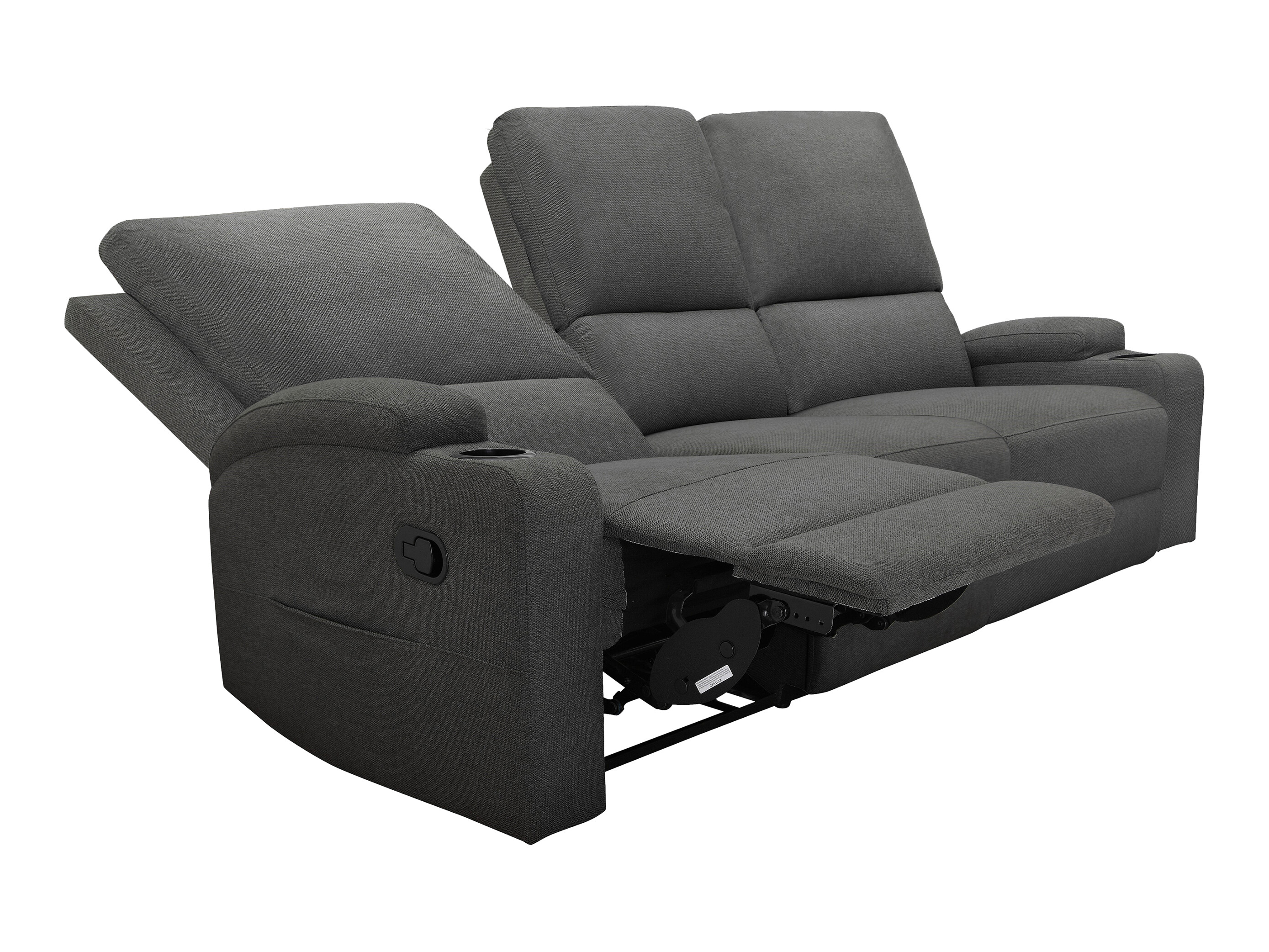 Canapea recliner Denton 1566 (Antracit)
