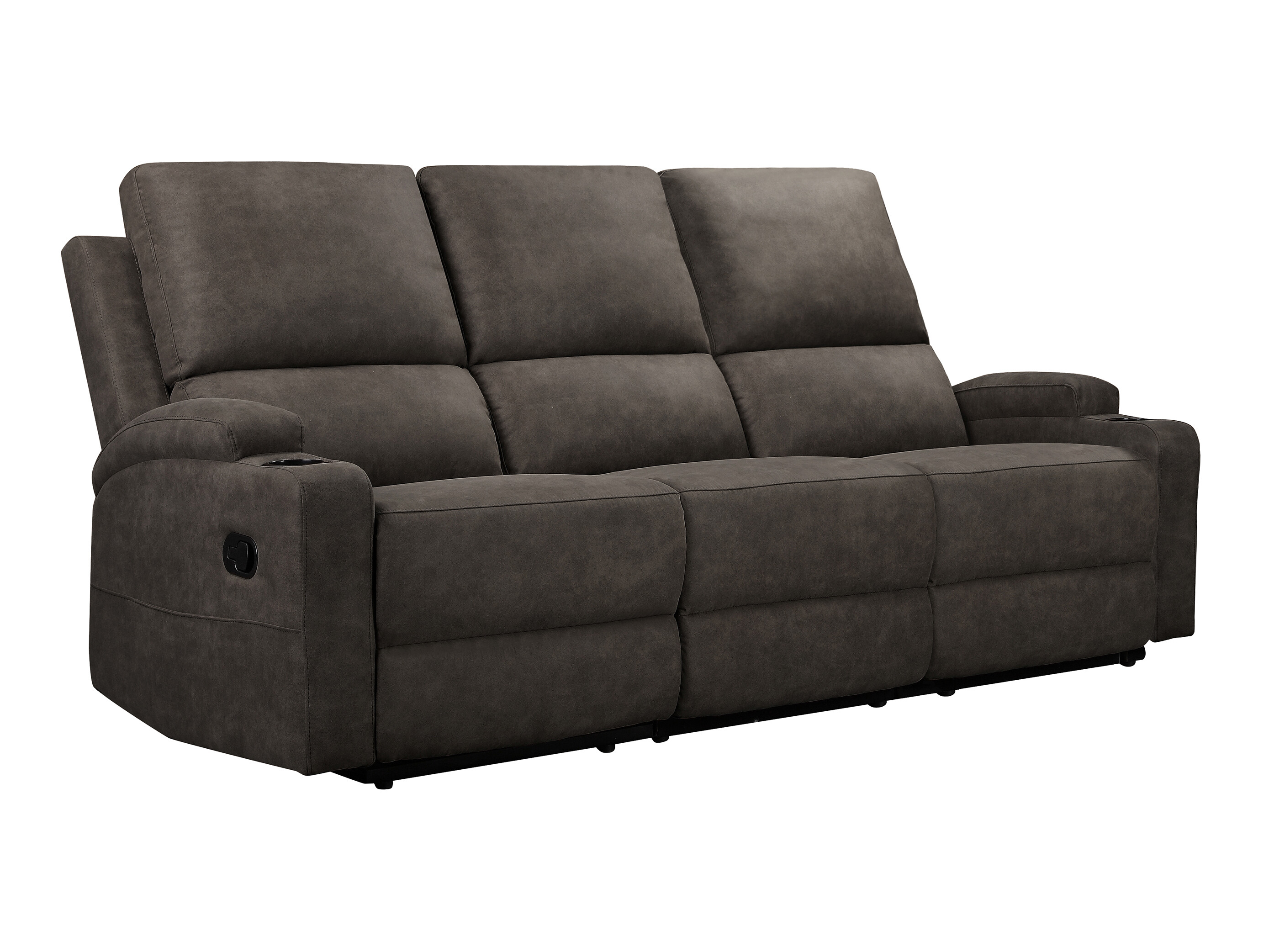 Canapea recliner Denton 1566 (Gri inchis)