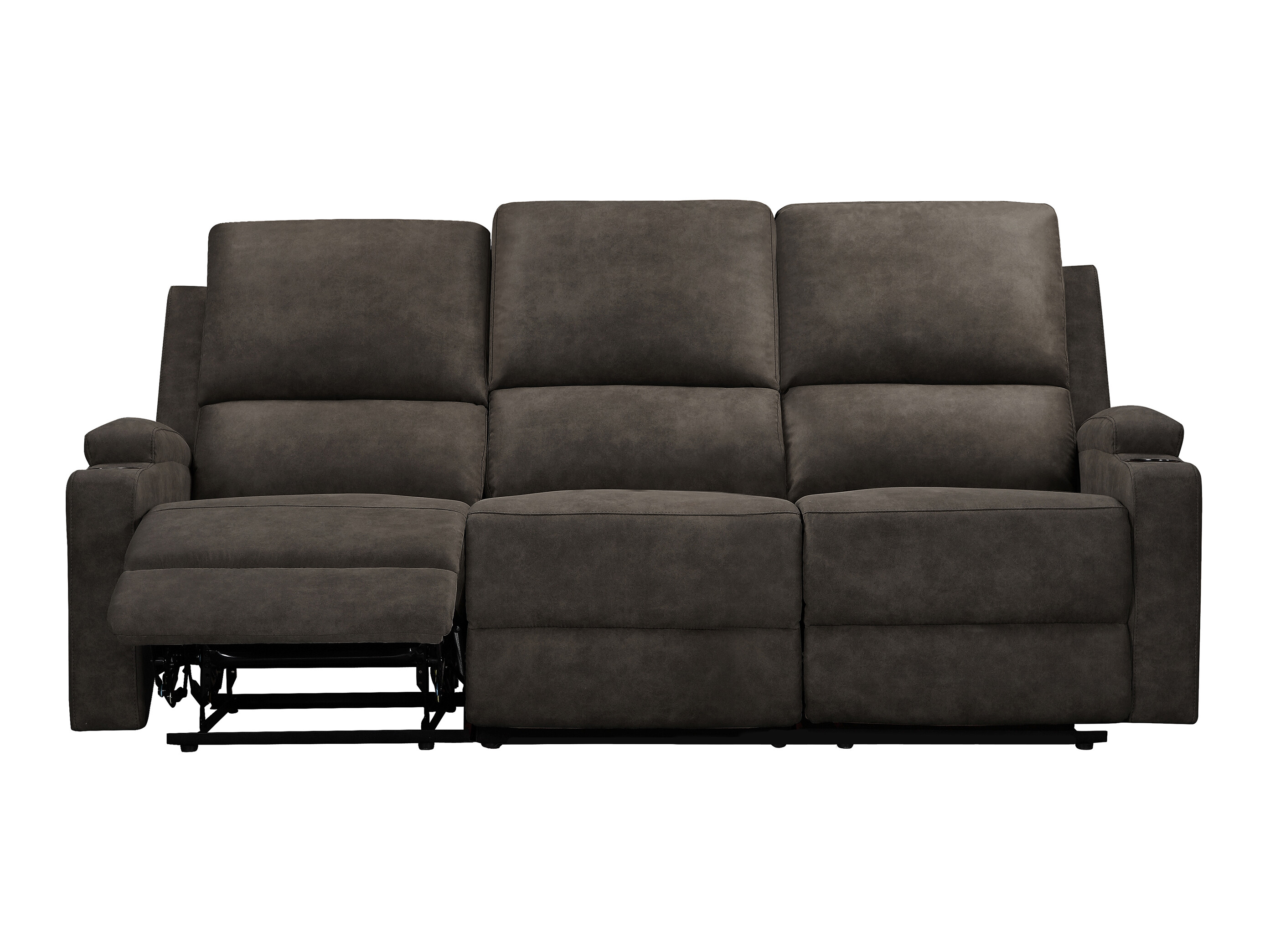 Canapea recliner Denton 1566 (Gri inchis)