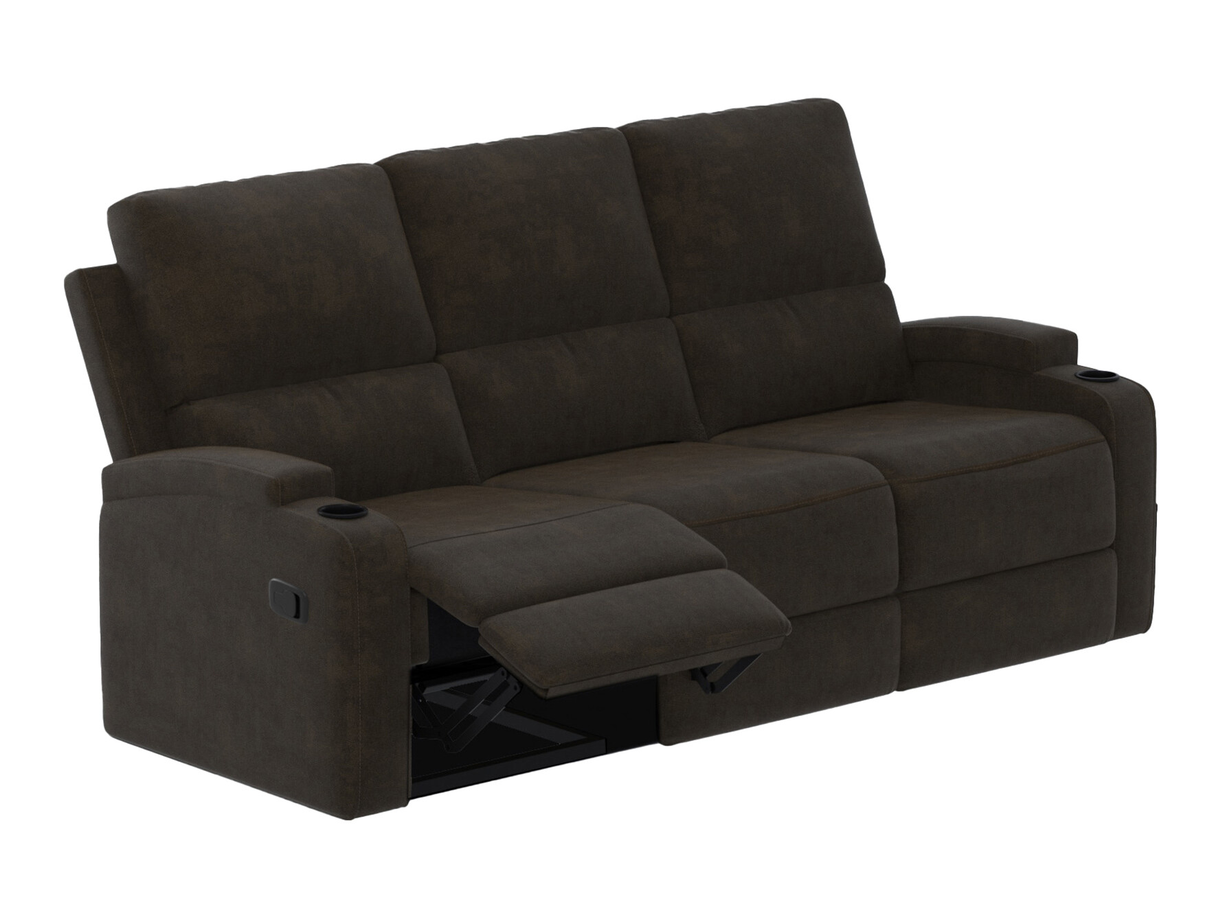 Canapea recliner Denton 1566 (Gri inchis)