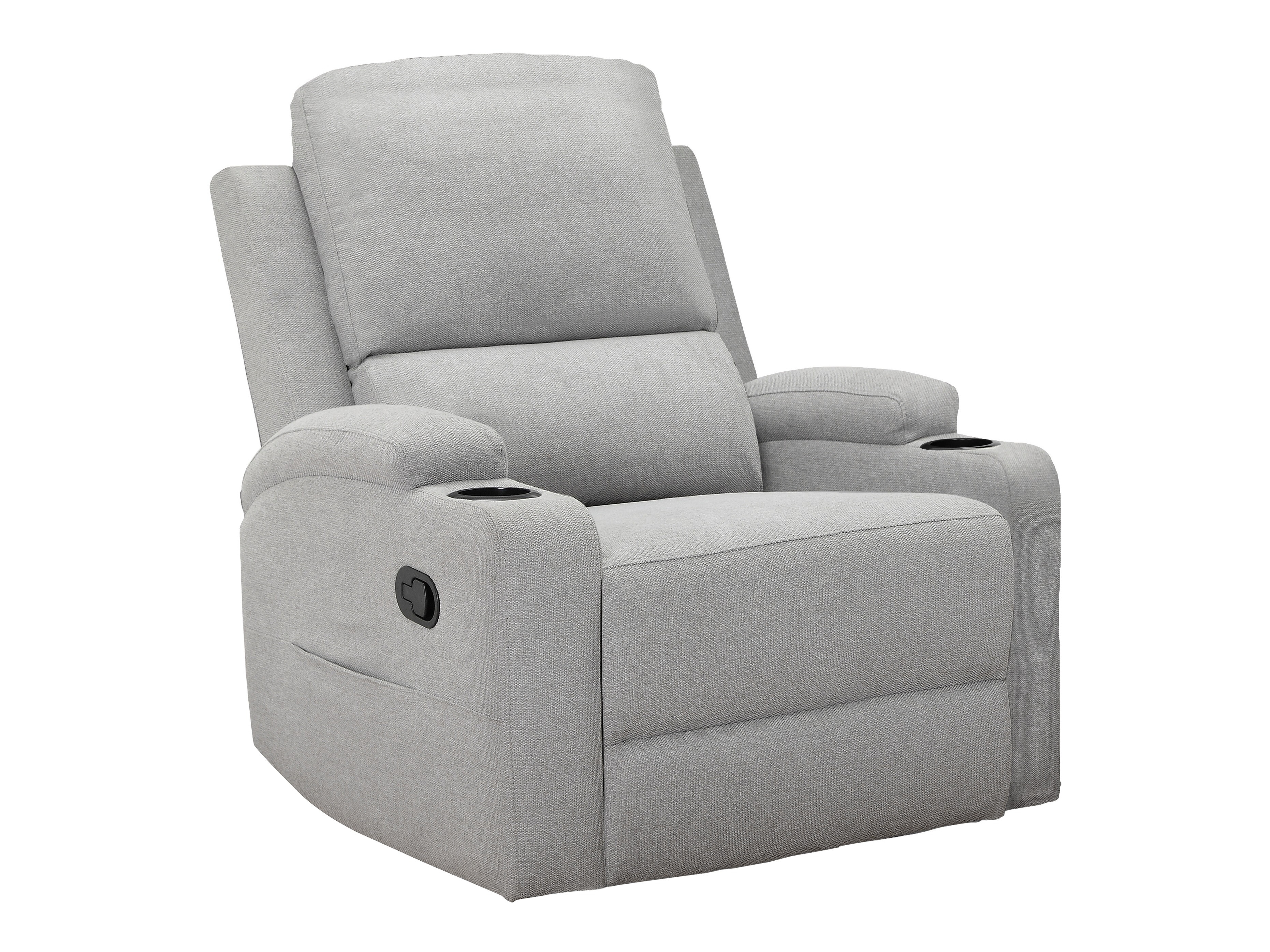 Fotoliu recliner Denton 1565 (Gri deschis)