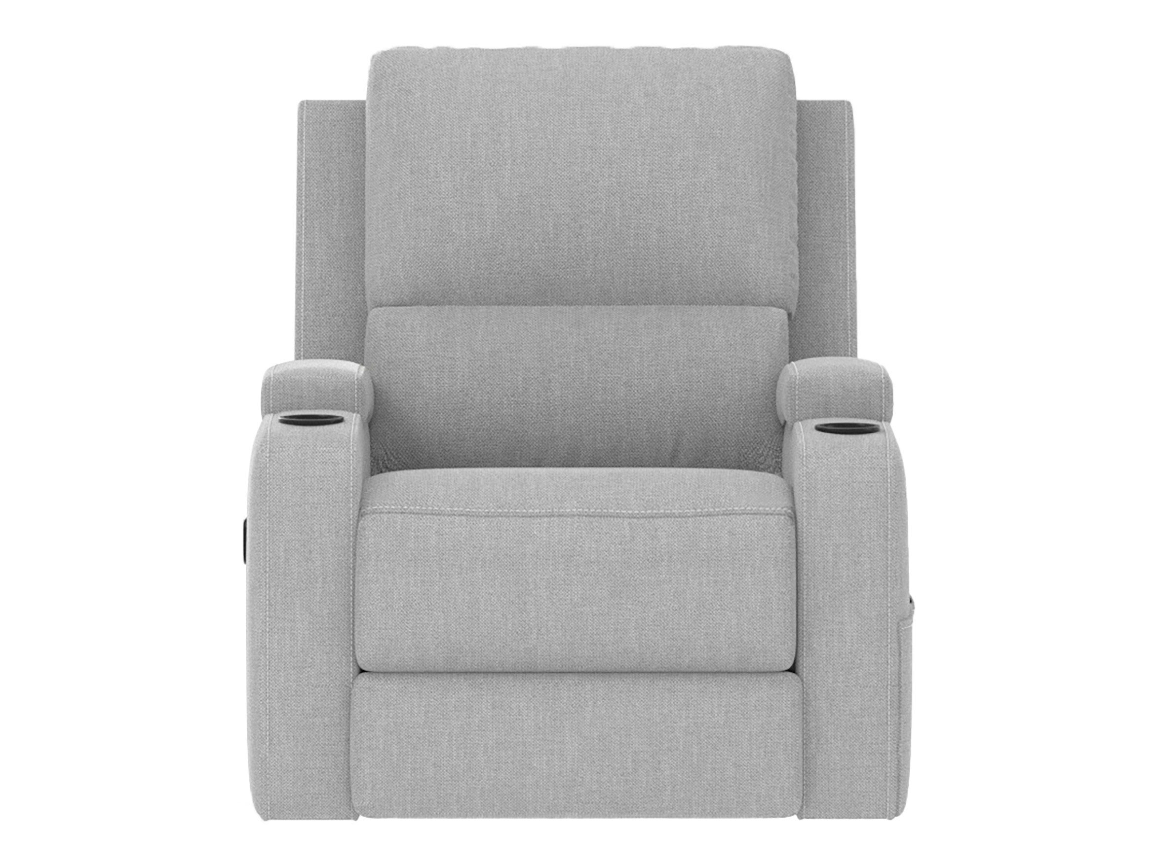 Fotoliu recliner Denton 1565 (Gri deschis)