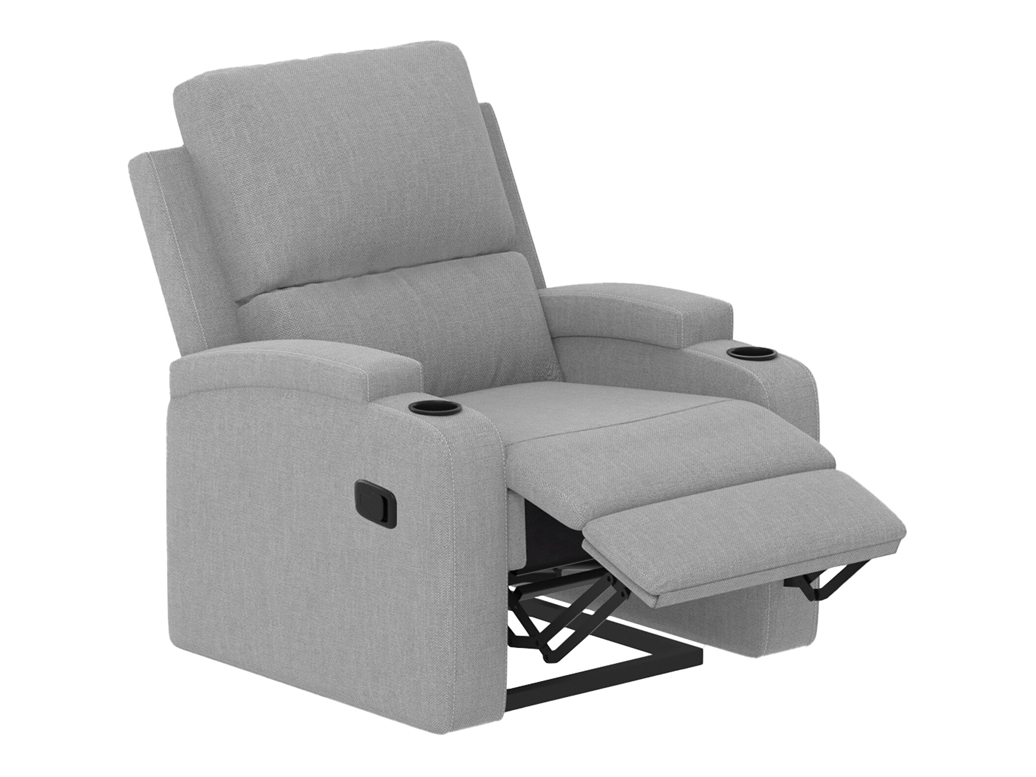 Fotoliu recliner Denton 1565 (Gri deschis)