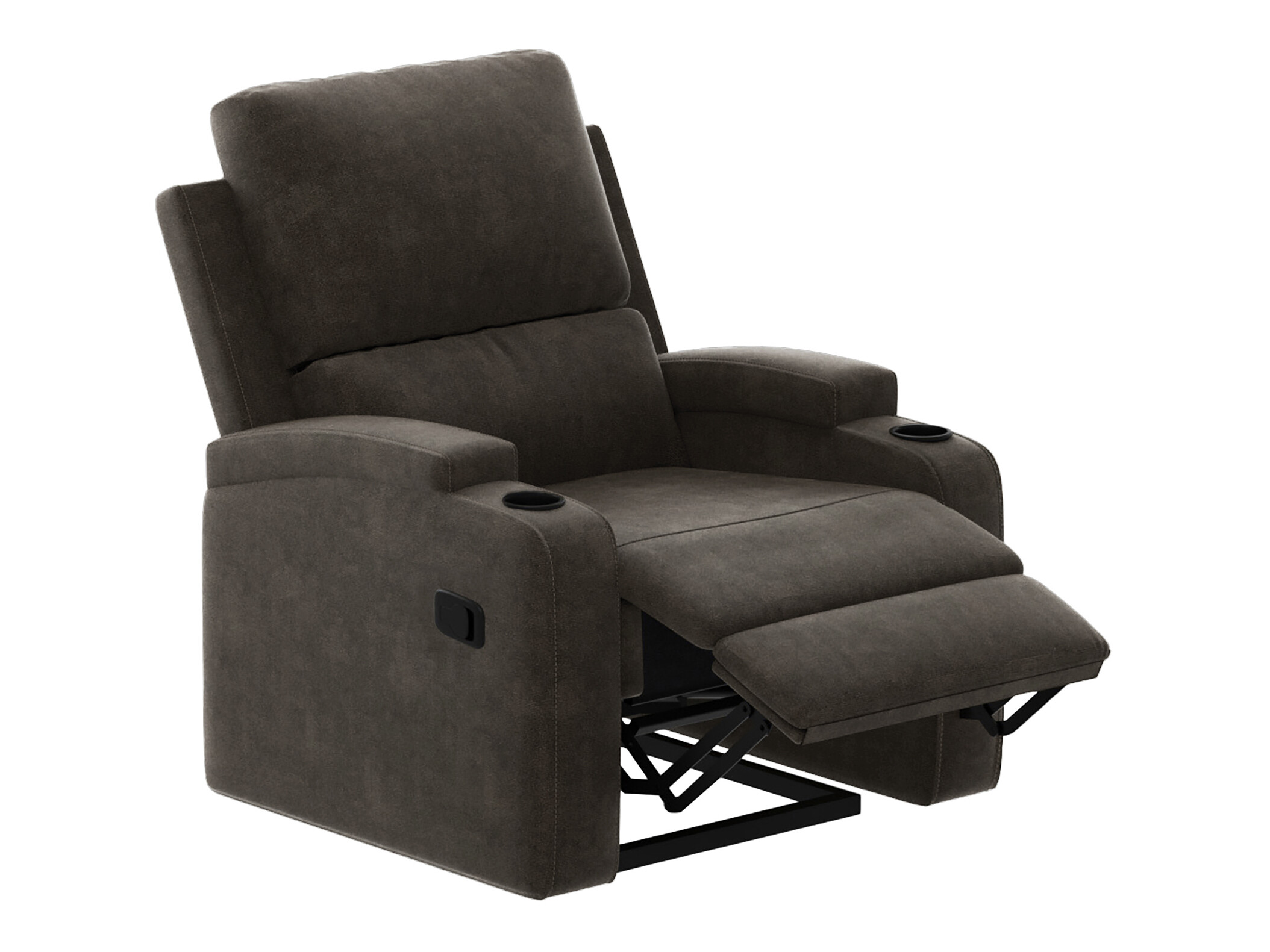 Fotoliu recliner Denton 1565 (Gri inchis)