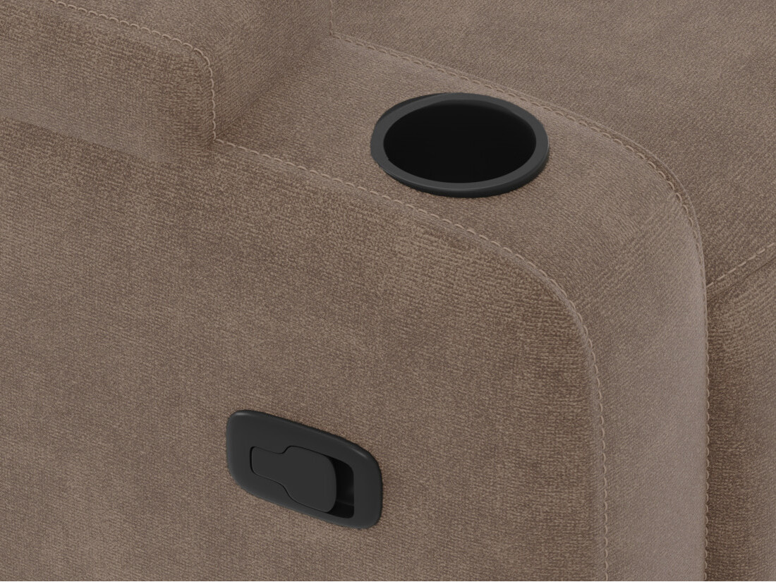 Fotoliu recliner Denton 1565 (Taupe)