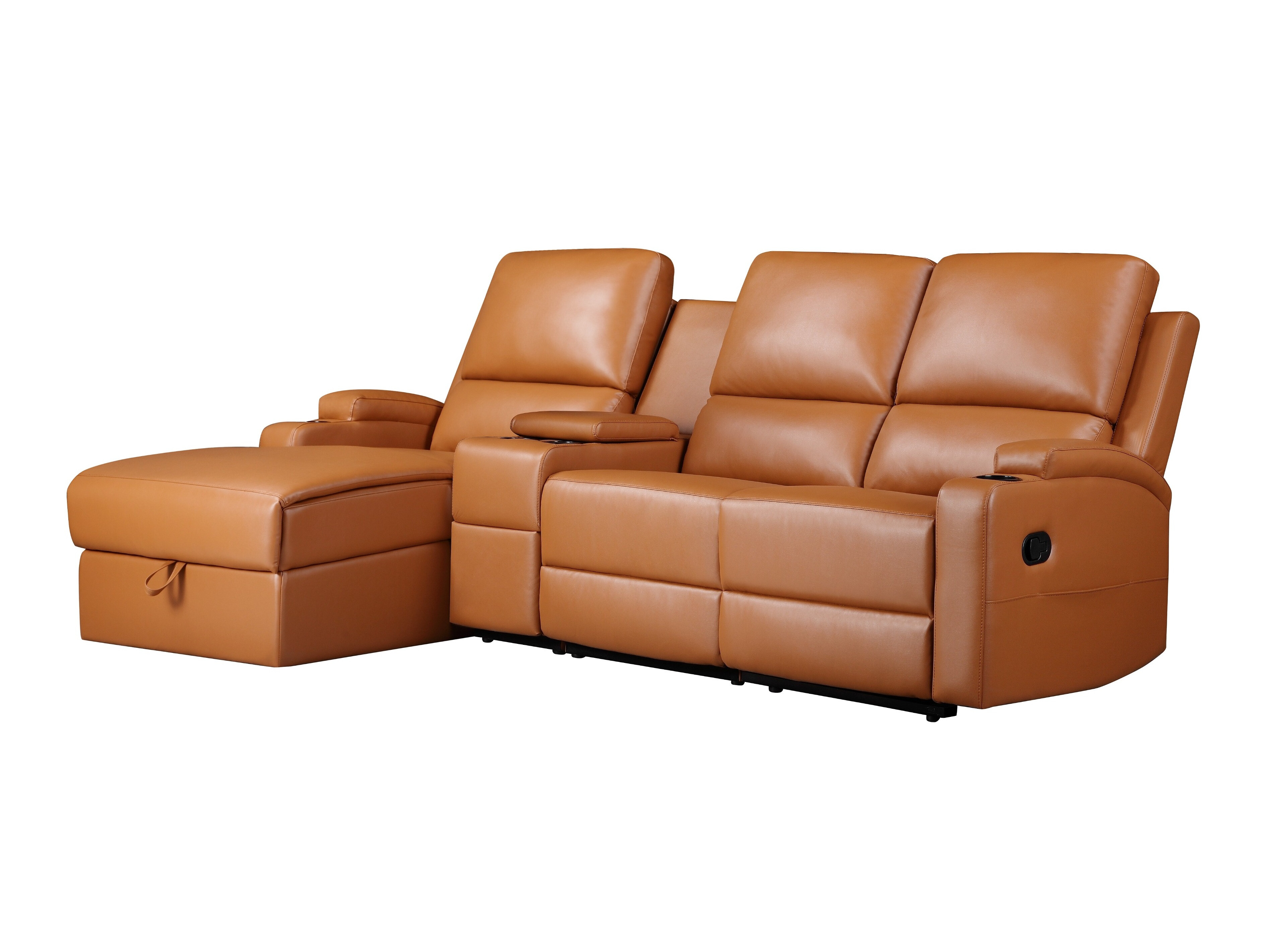 Colțar cu recliner Denton 1368 (Maro)