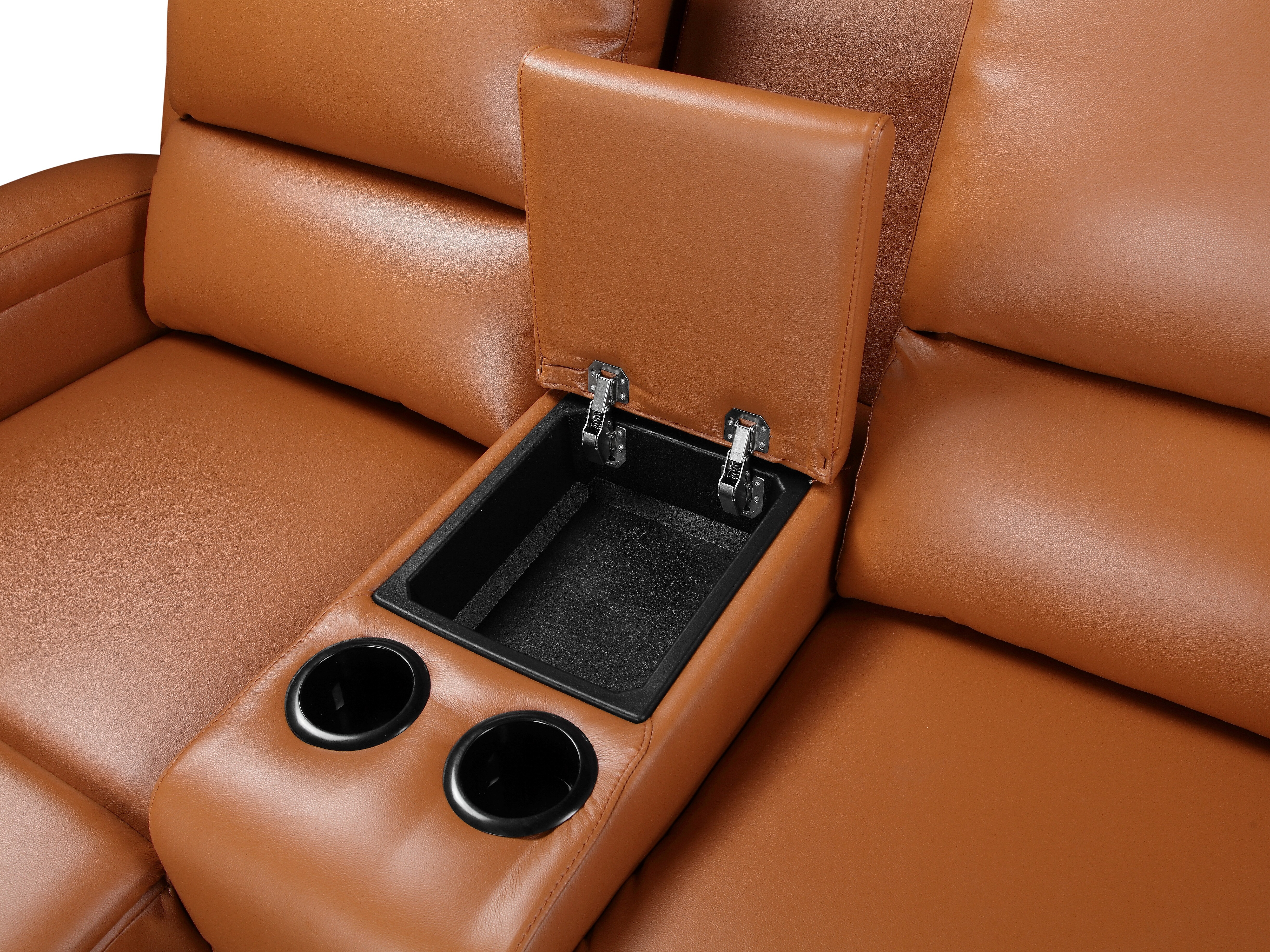 Colțar cu recliner Denton 1368 (Maro)