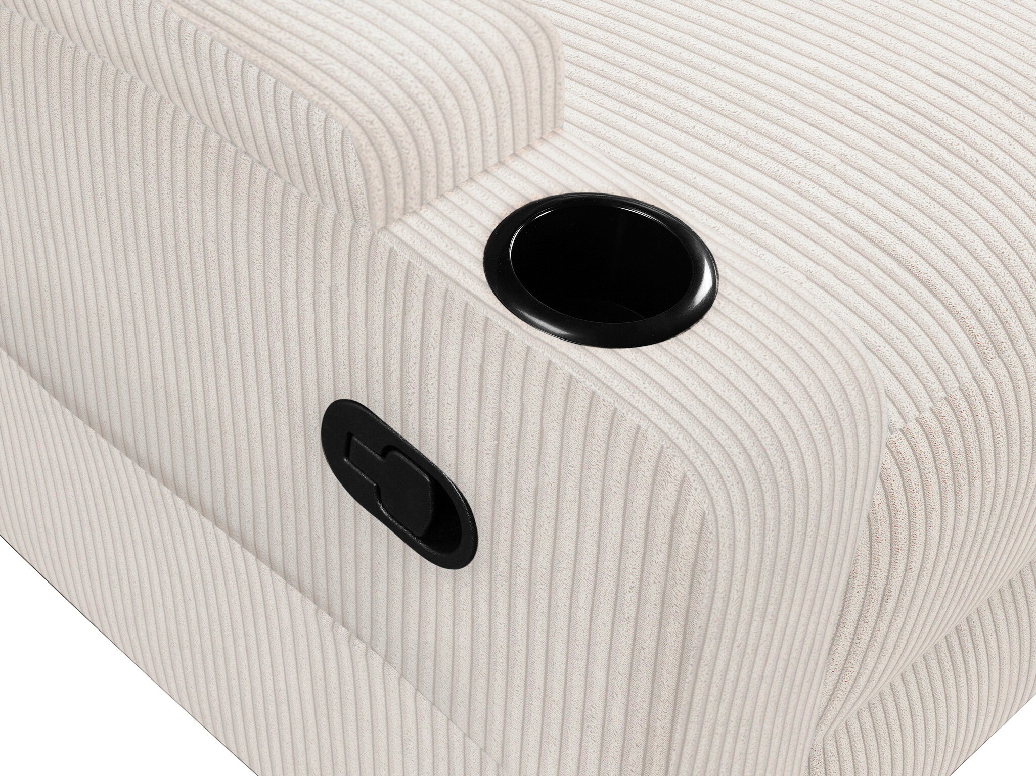 Colțar cu recliner Denton 1568 (Crem)