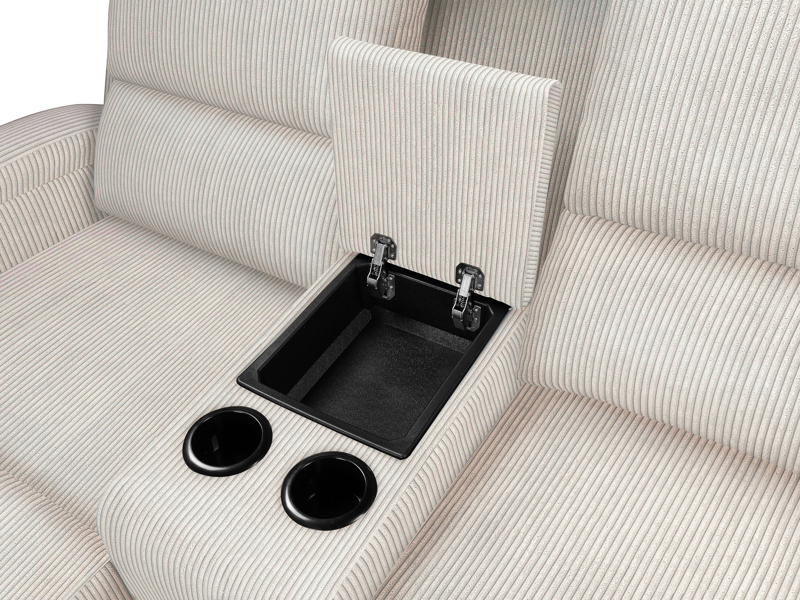 Colțar cu recliner Denton 1568 (Crem)