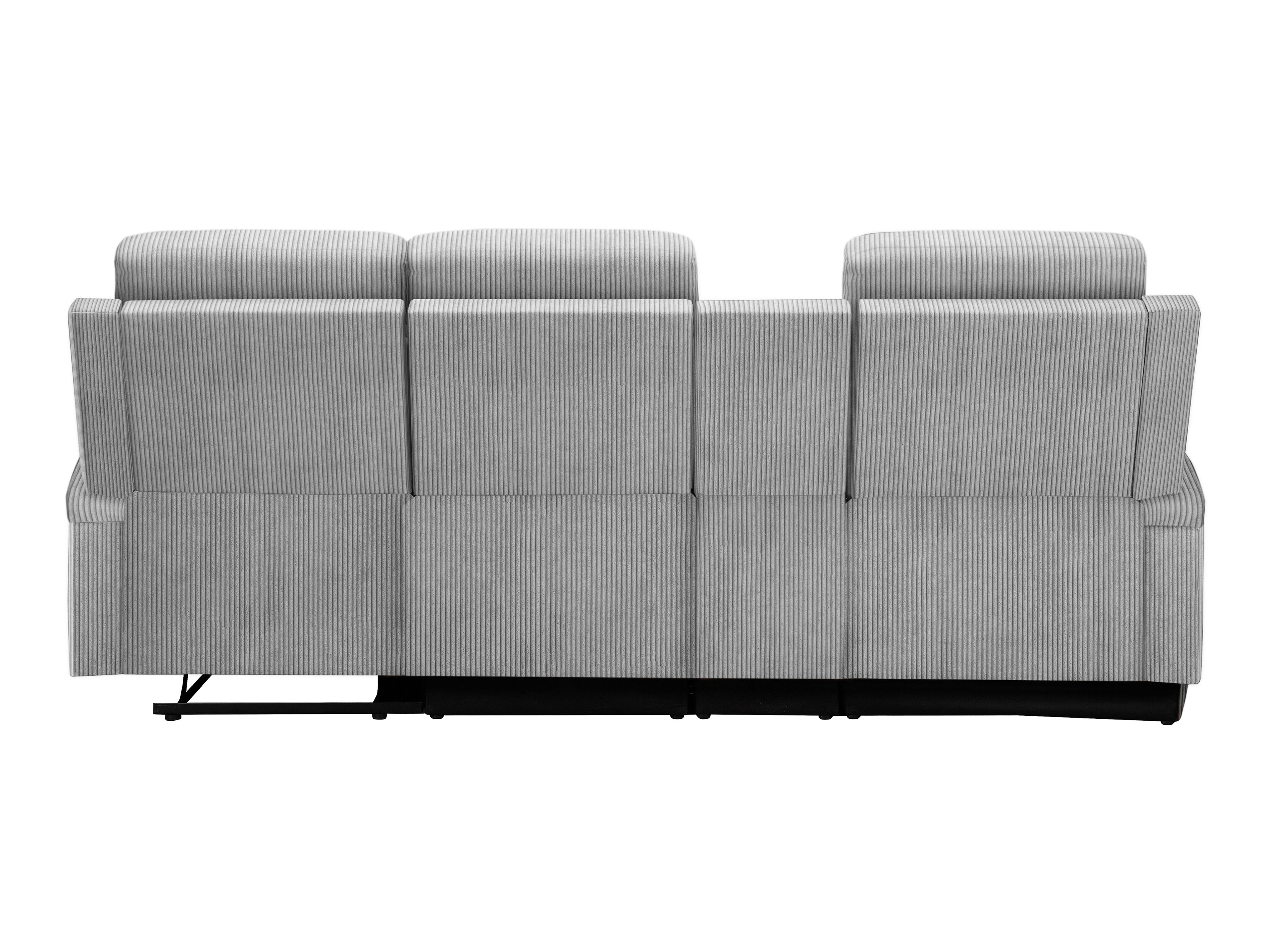 Colțar cu recliner Denton 1568 (Gri)