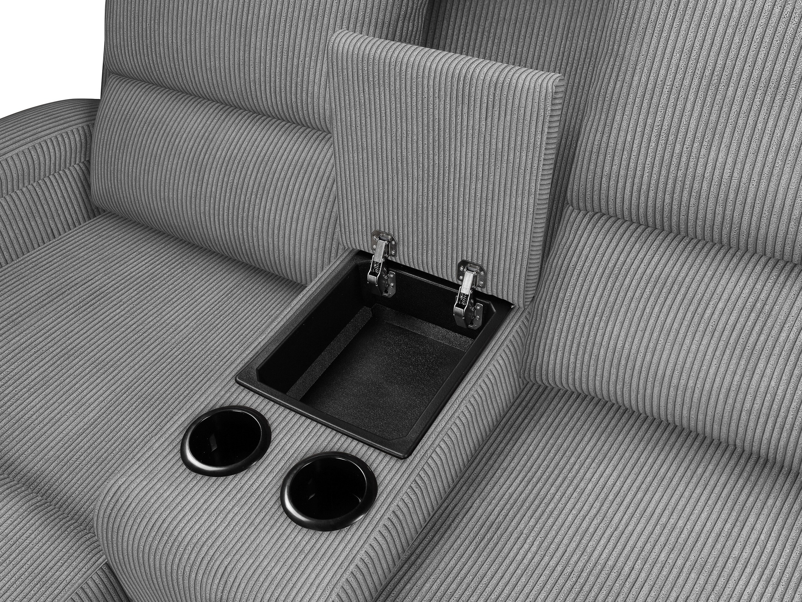 Colțar cu recliner Denton 1568 (Gri)
