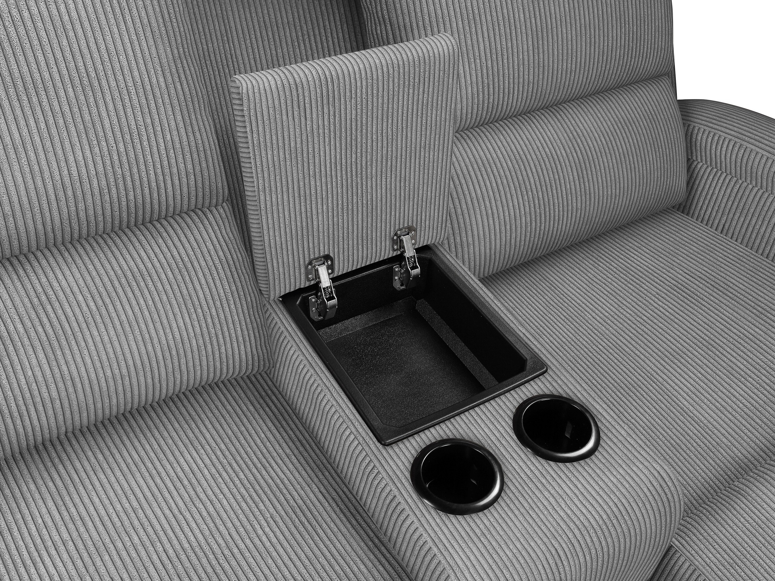 Colțar cu recliner Denton 1568 (Gri)