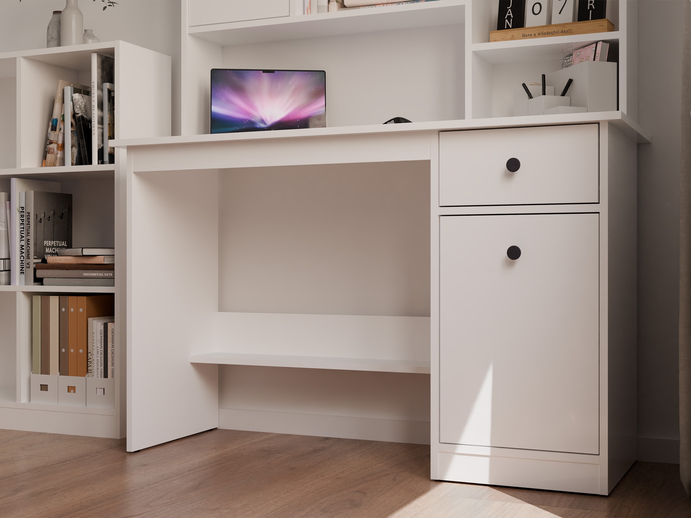 Birou Mandeville 376 (Alb)