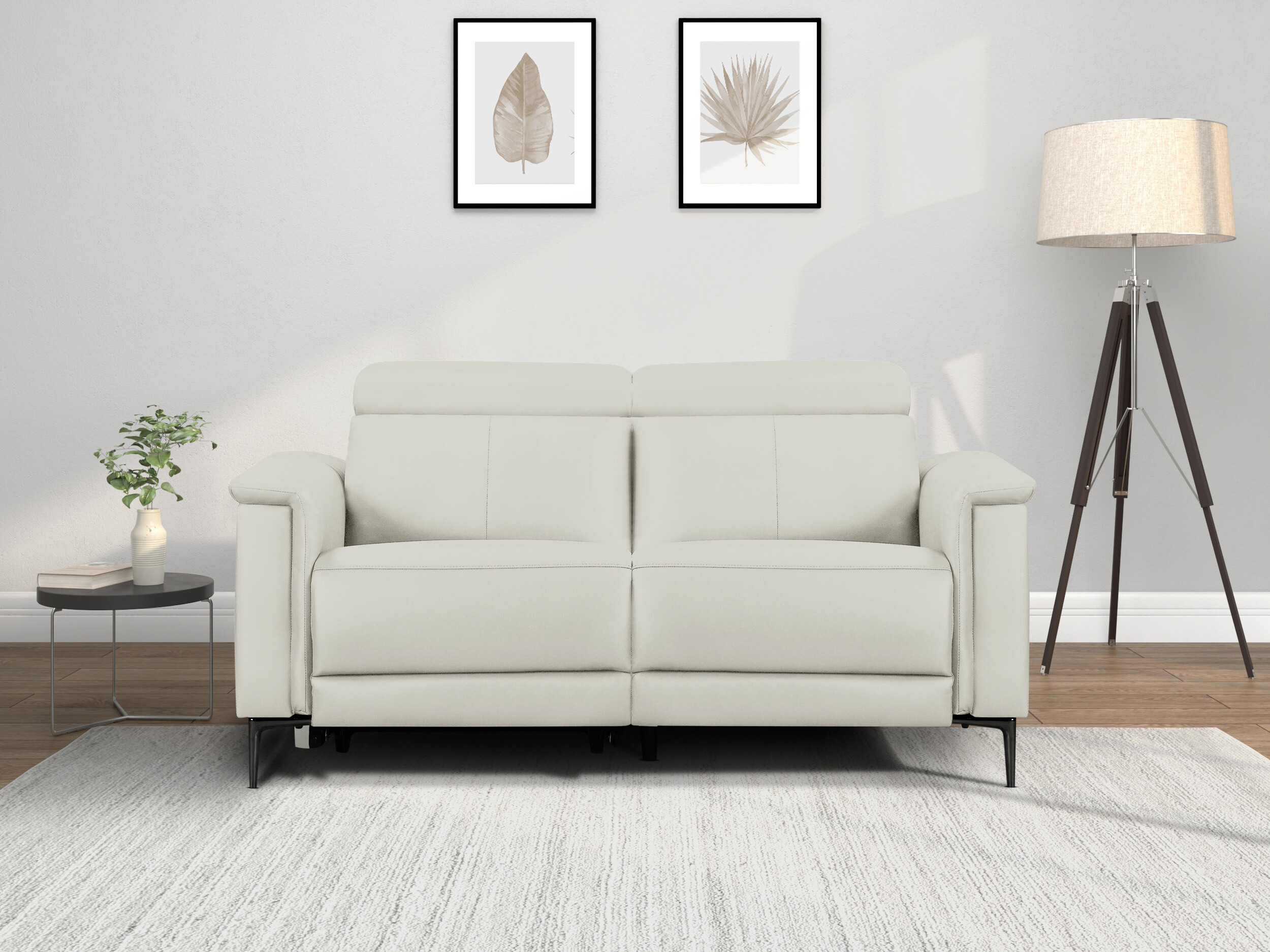 Canapea recliner Evamare 100 (Crem)