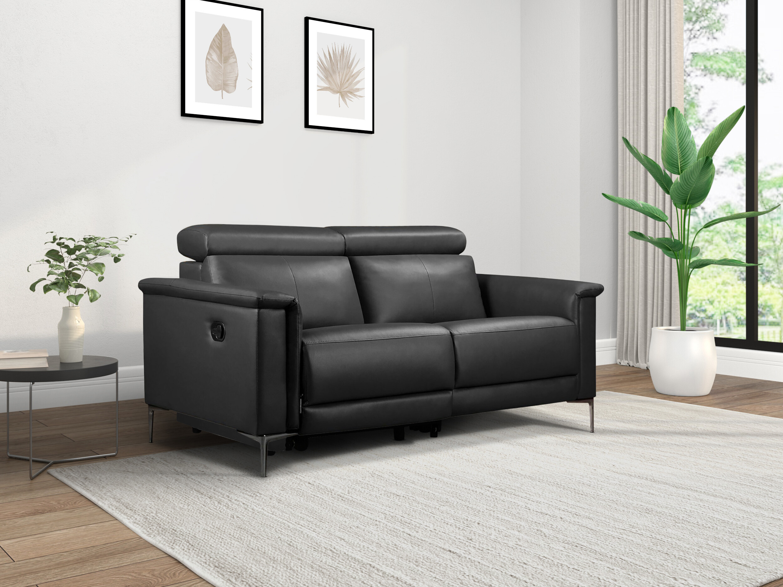 Canapea recliner Evamare 100 (Gri)