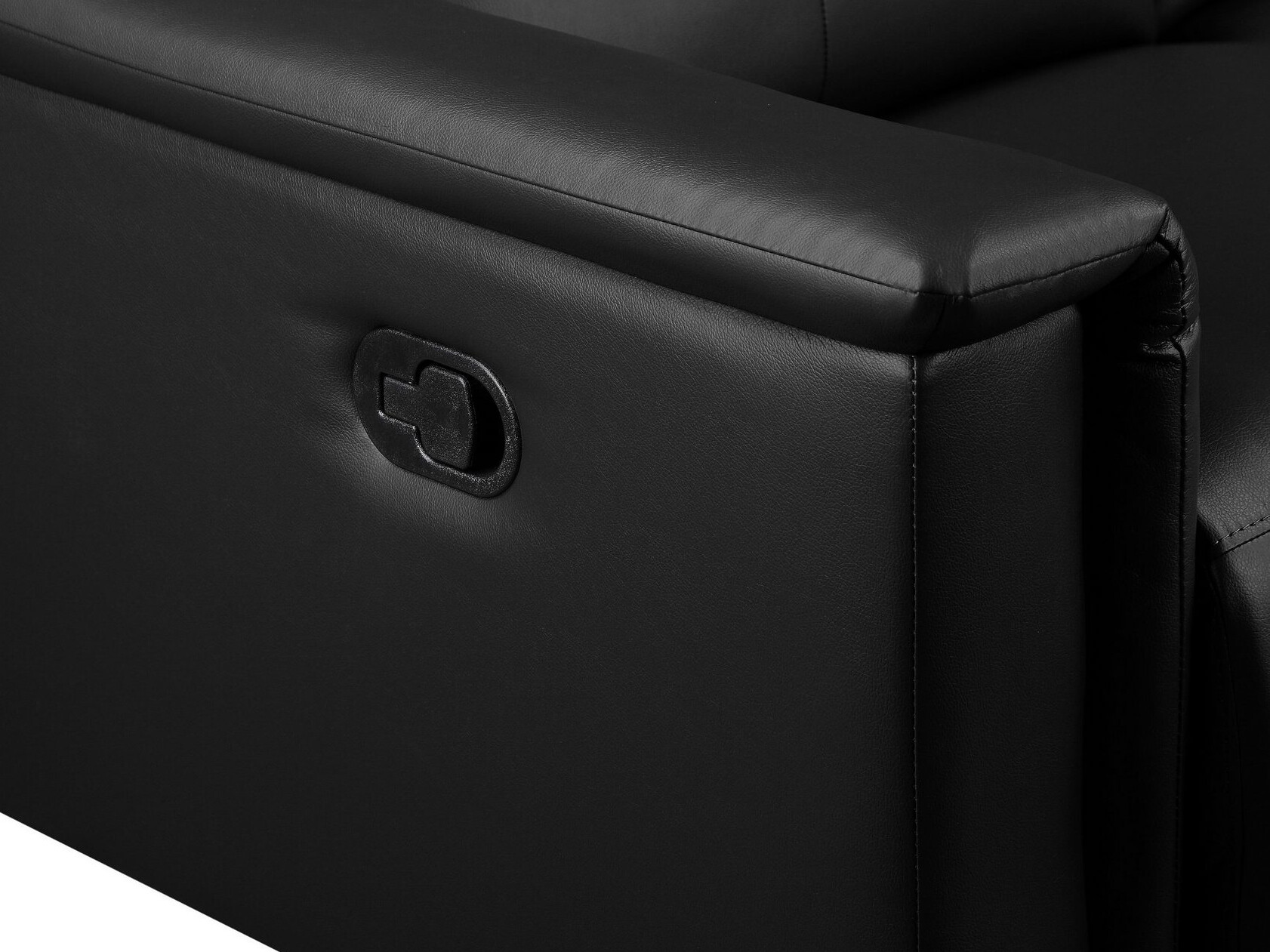 Canapea recliner Evamare 100 (Negru)