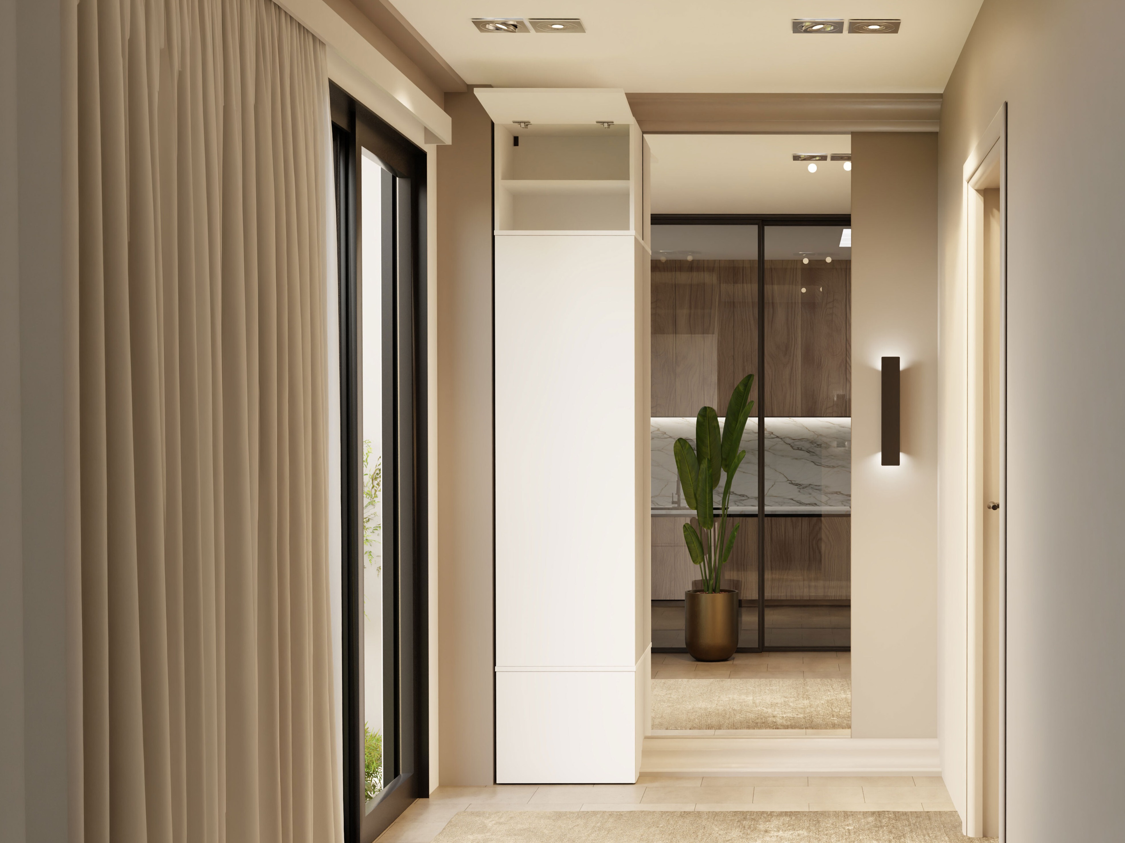 Dulap Mandeville 375 (Alb)