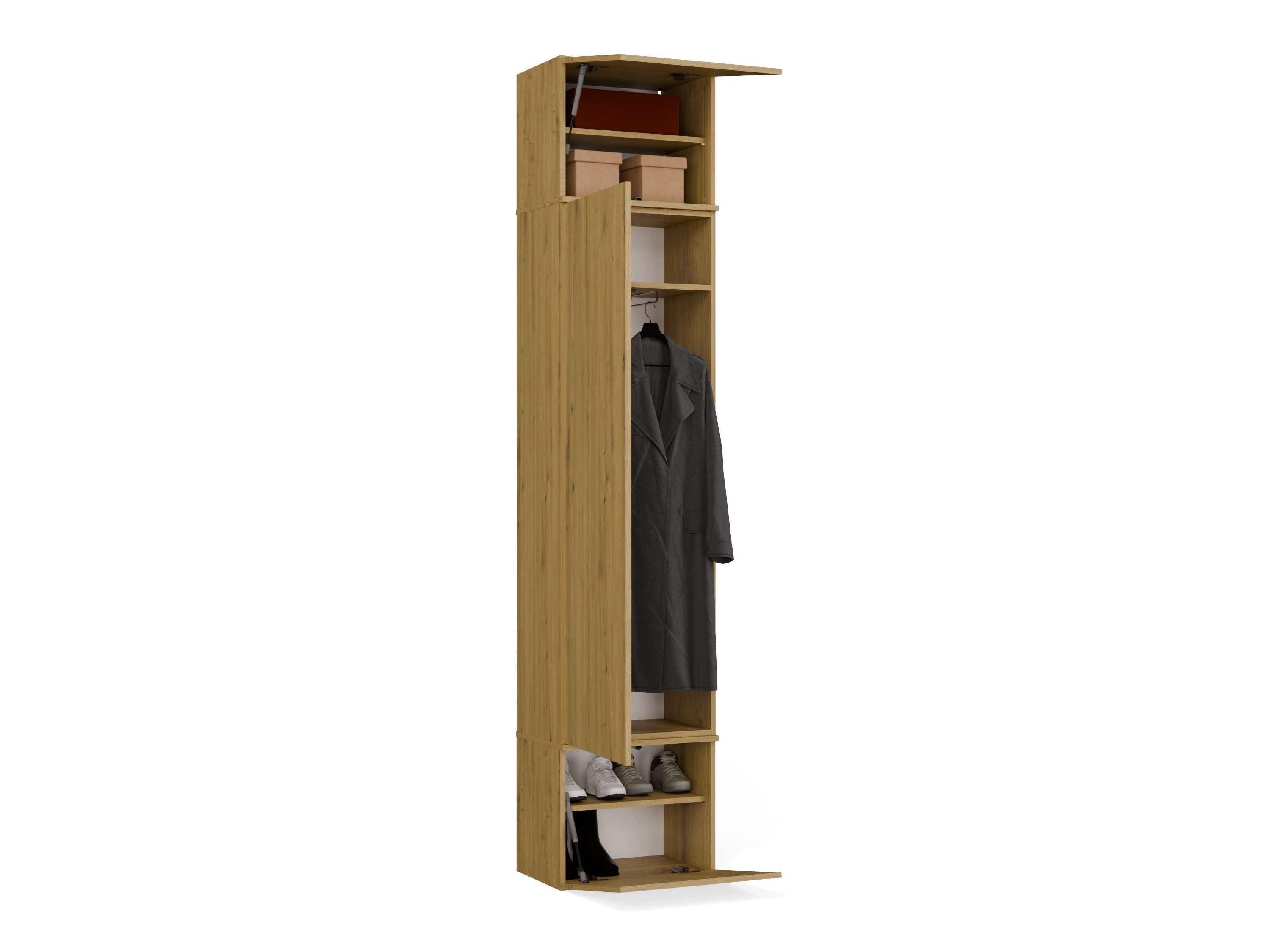 Dulap Mandeville 375 (Stejar artizan)