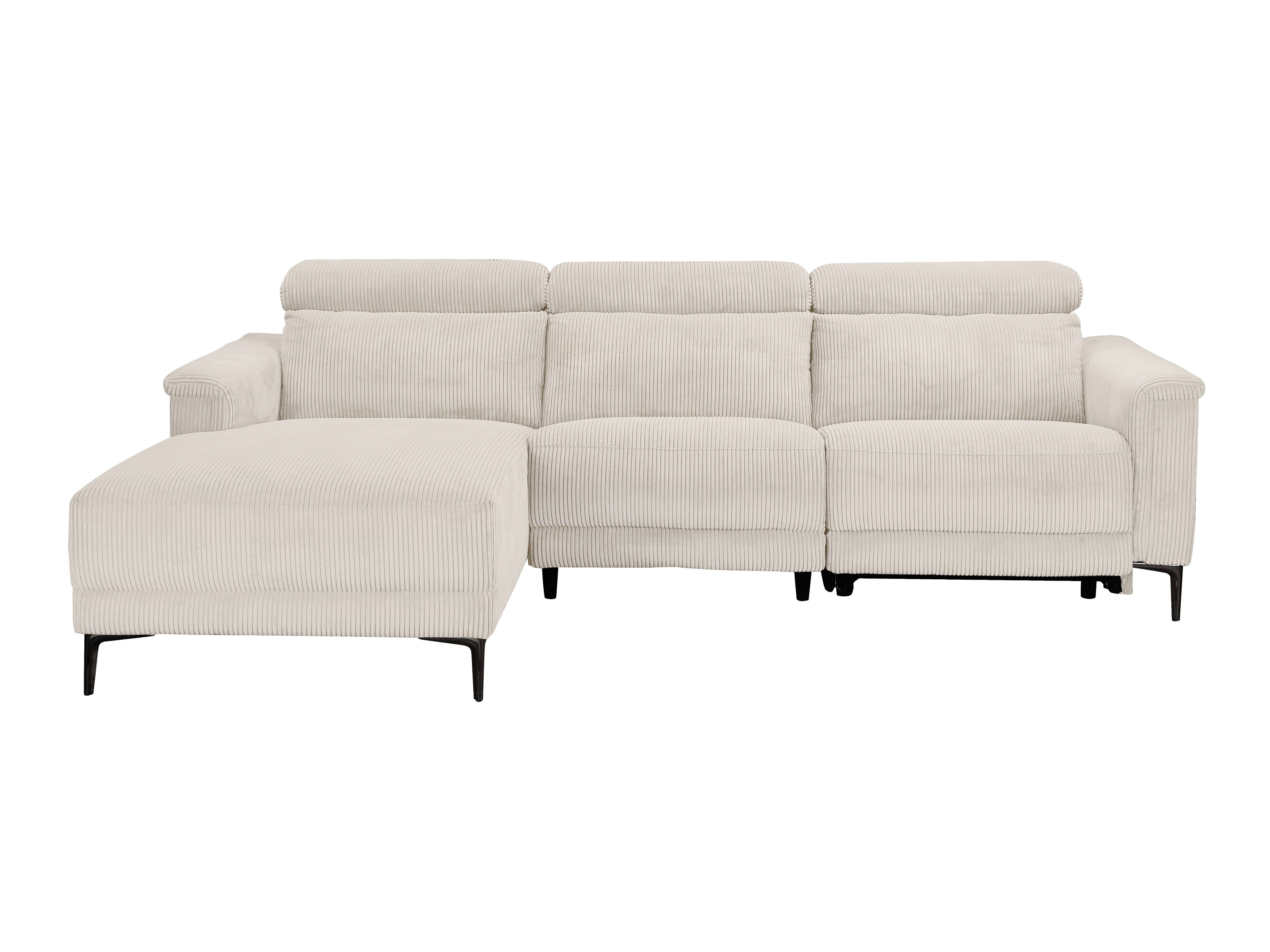 Colțar cu recliner Evamare 105 (Crem)