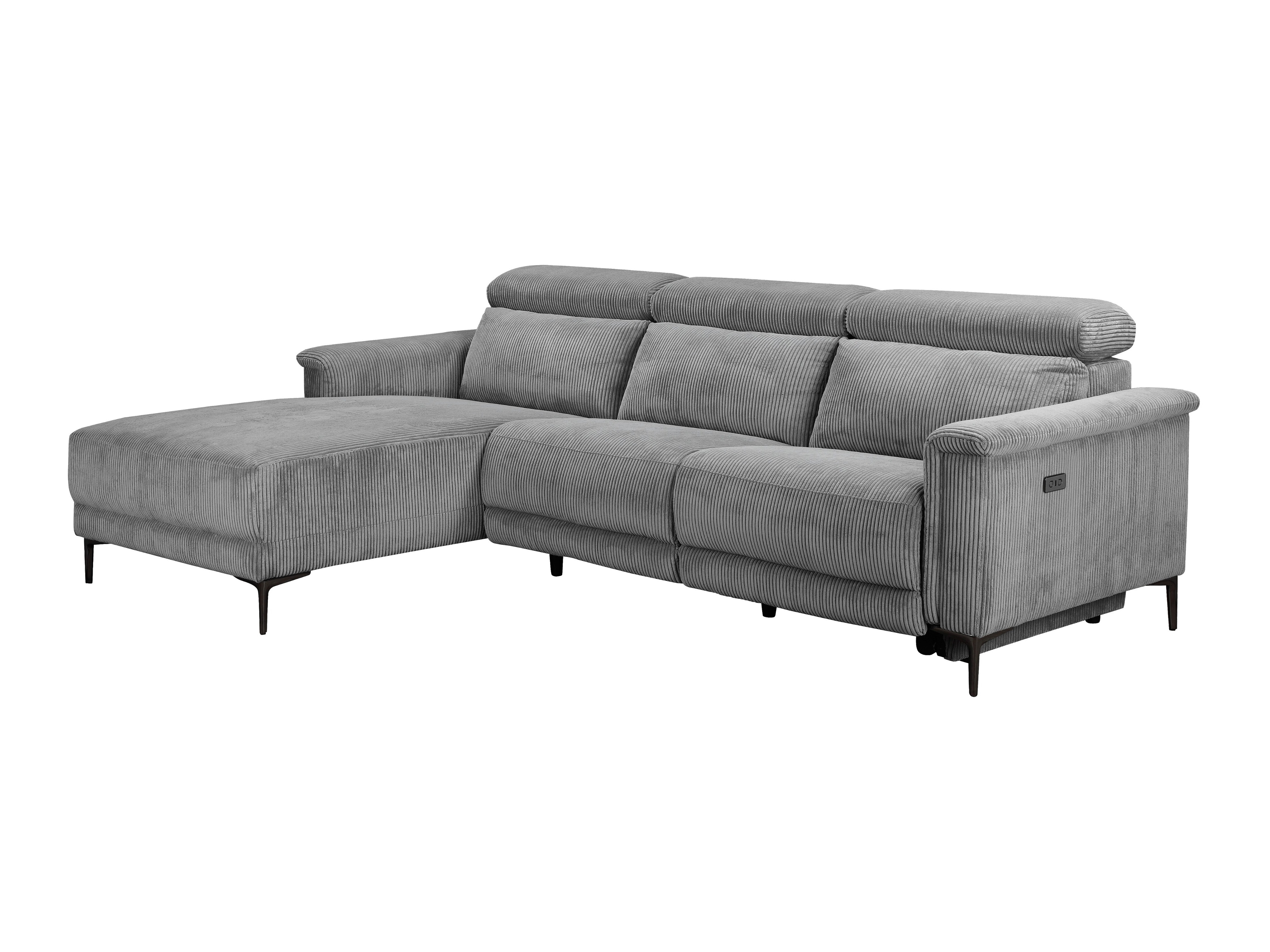 Colțar cu recliner Evamare 105 (Gri)