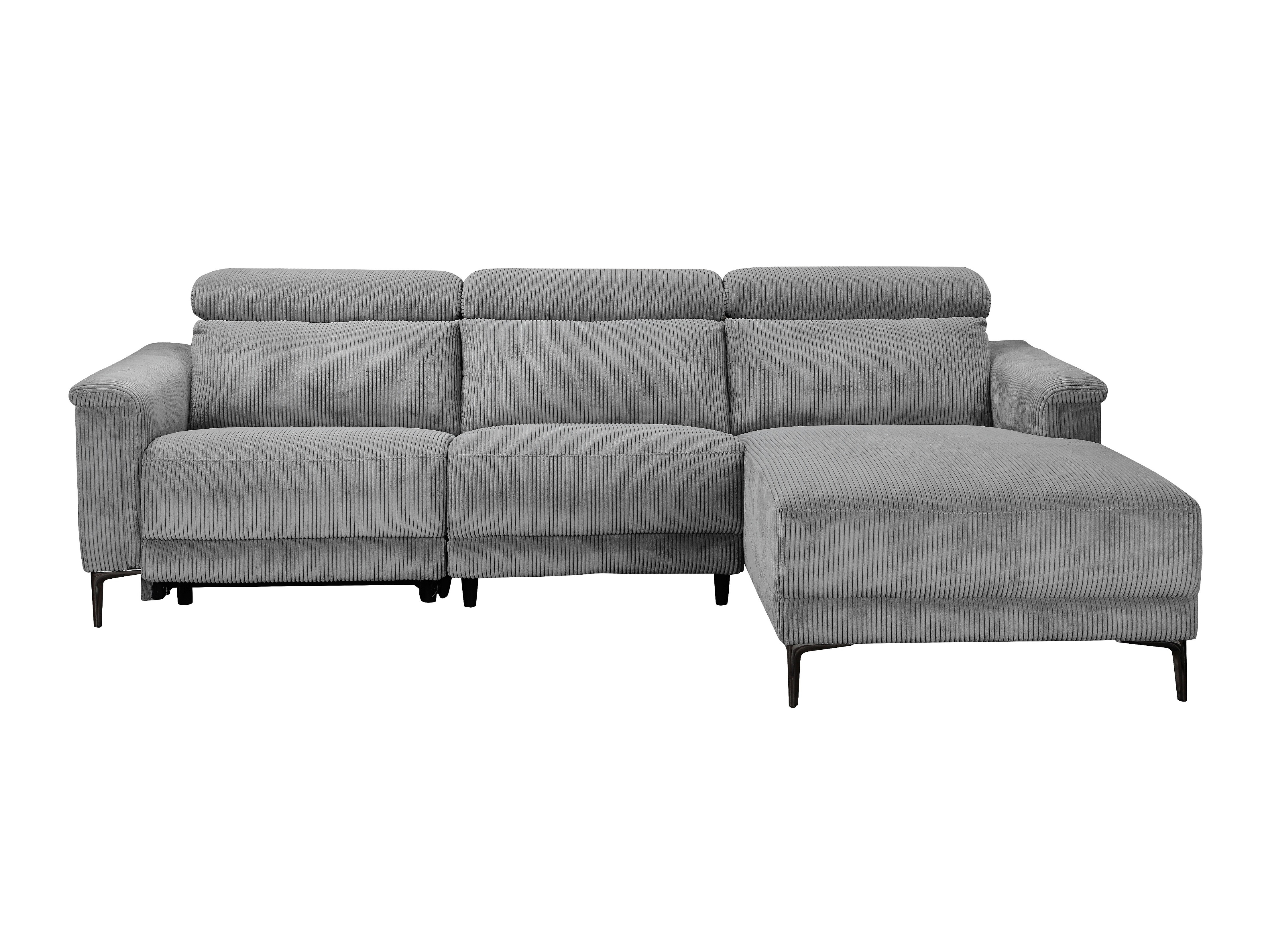 Colțar cu recliner Evamare 105 (Gri)