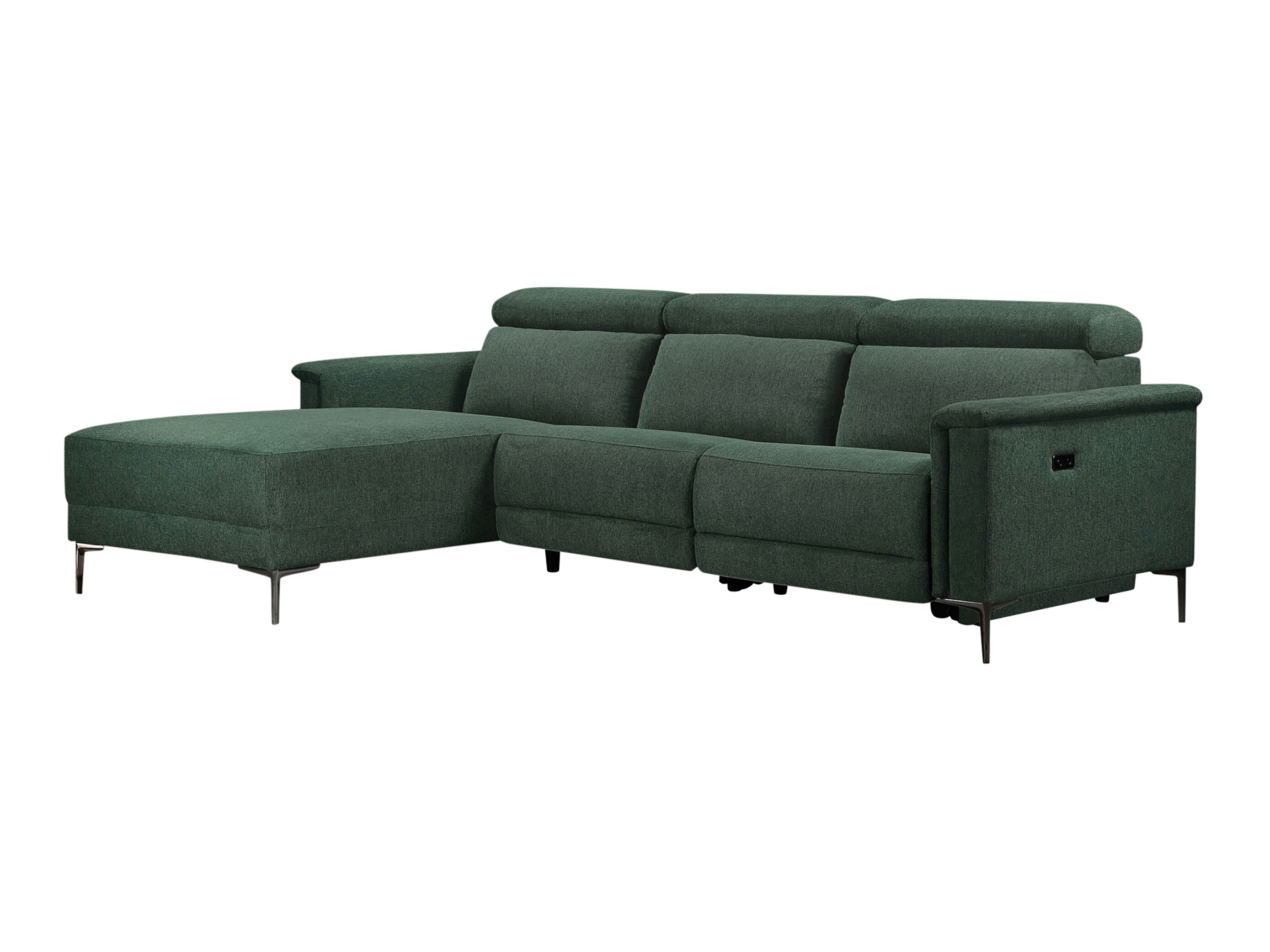 Colțar cu recliner Evamare 105 (Verde închis)
